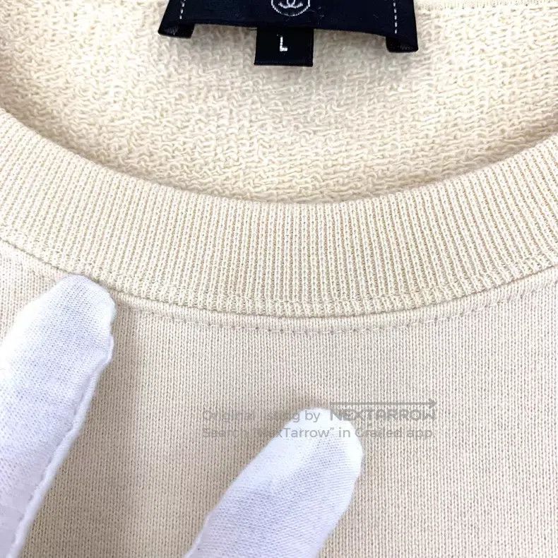 Chanel Chanel Kangpeng Street Address Series Beige Logo Letter St Size L / US 10 / IT 46 - 9 Thumbnail
