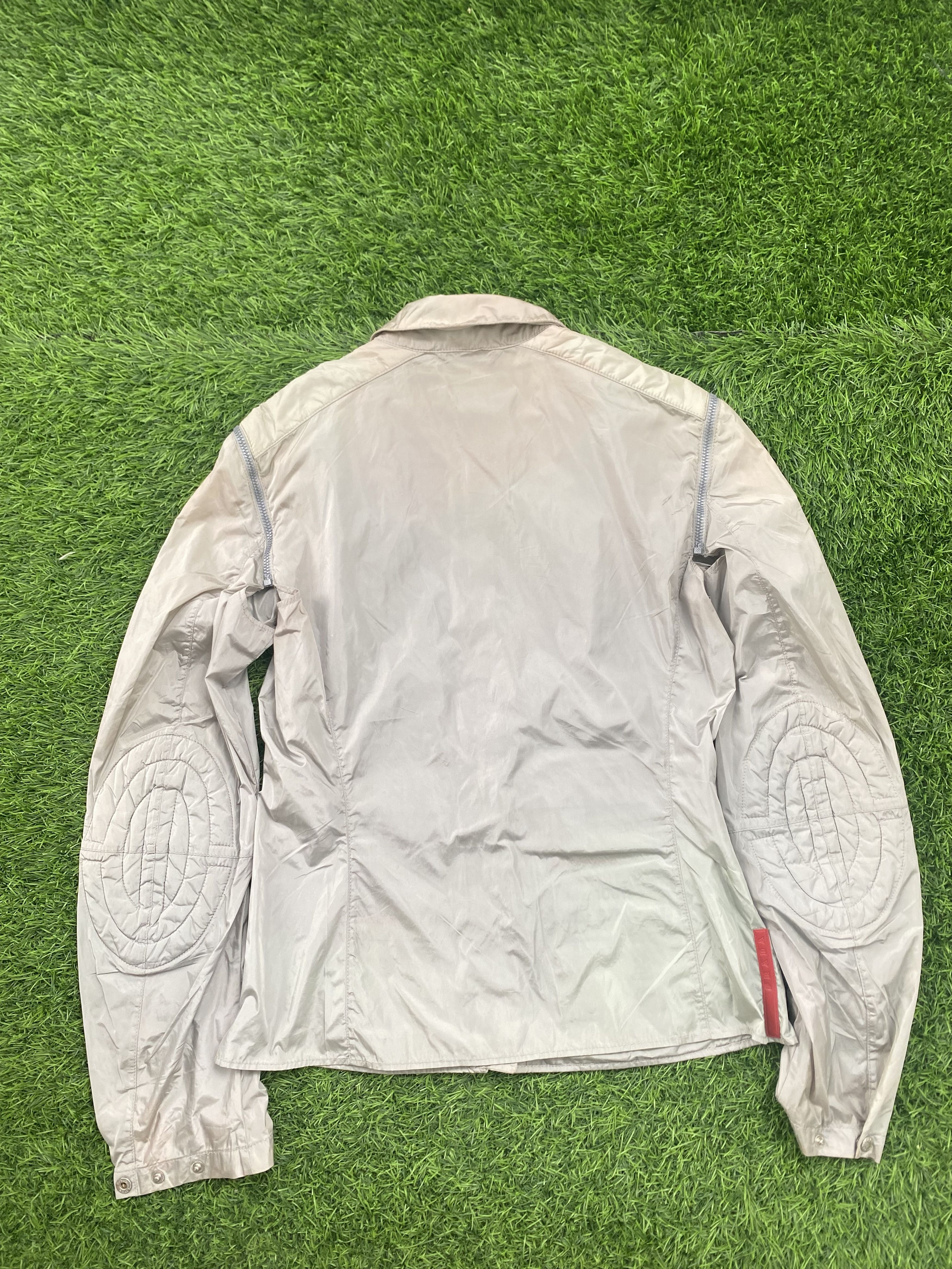 Prada Vintage Prada 2 way Light Jacket Size M / US 6-8 / IT 42-44 - 3 Thumbnail