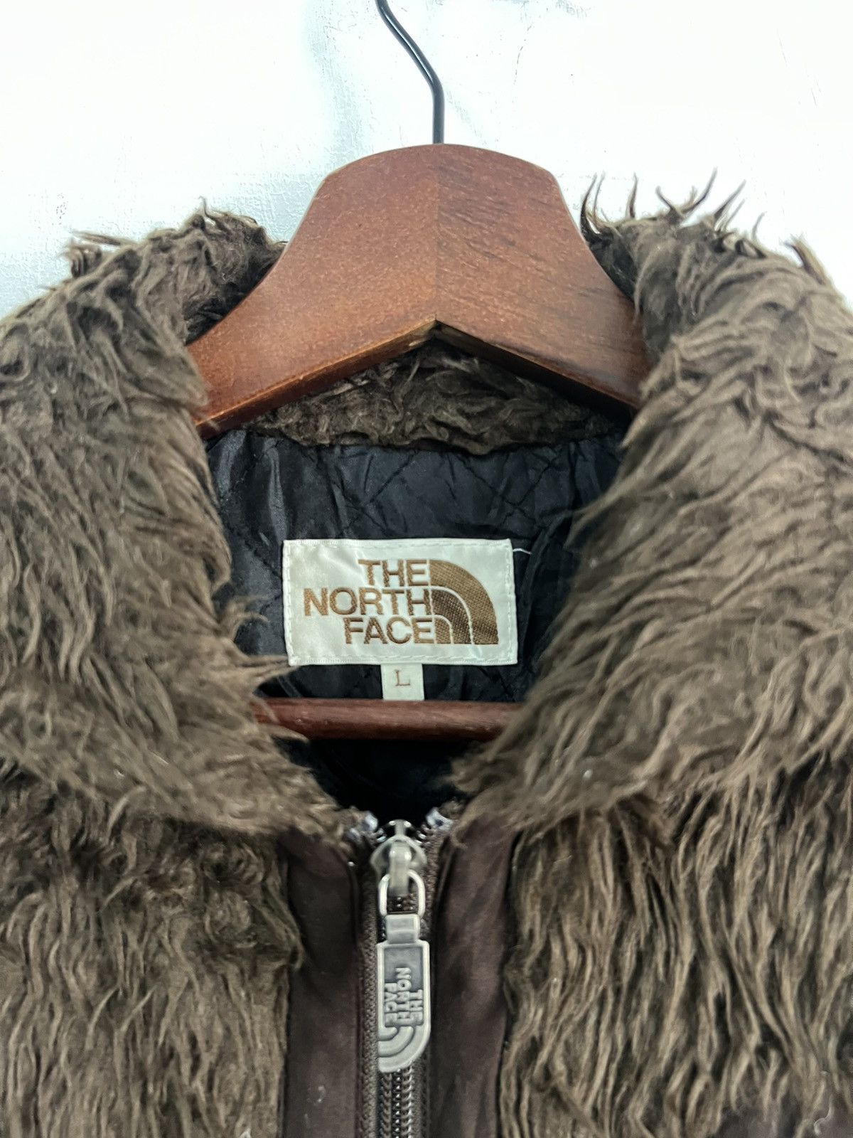 The North Face The North Face Mohair Fux Fur Vest Size US L / EU 52-54 / 3 - 8 Thumbnail