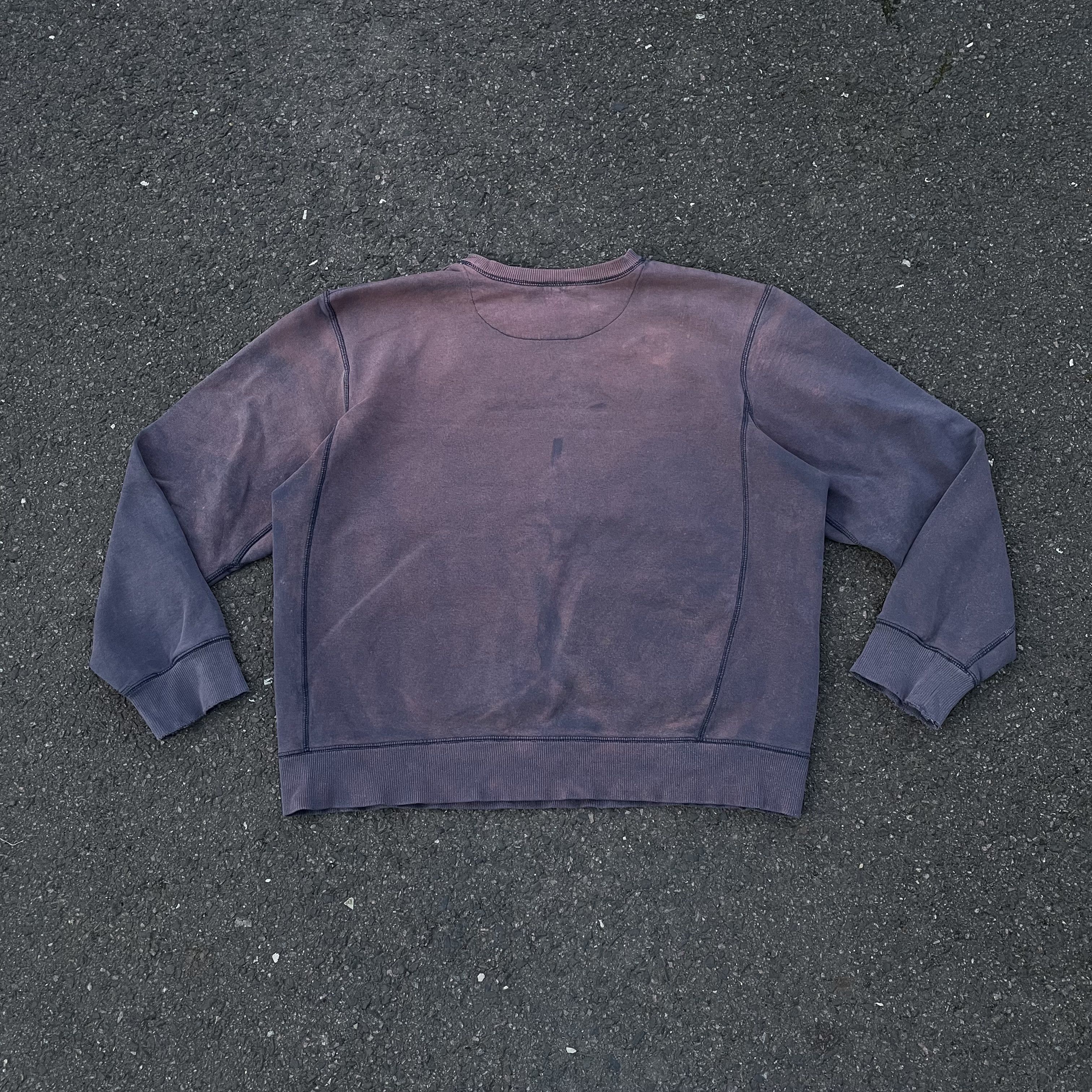 Nike Vintage Custom Nike Cross Graphic Sweatshirt Grunge faded Size US L / EU 52-54 / 3 - 7 Thumbnail