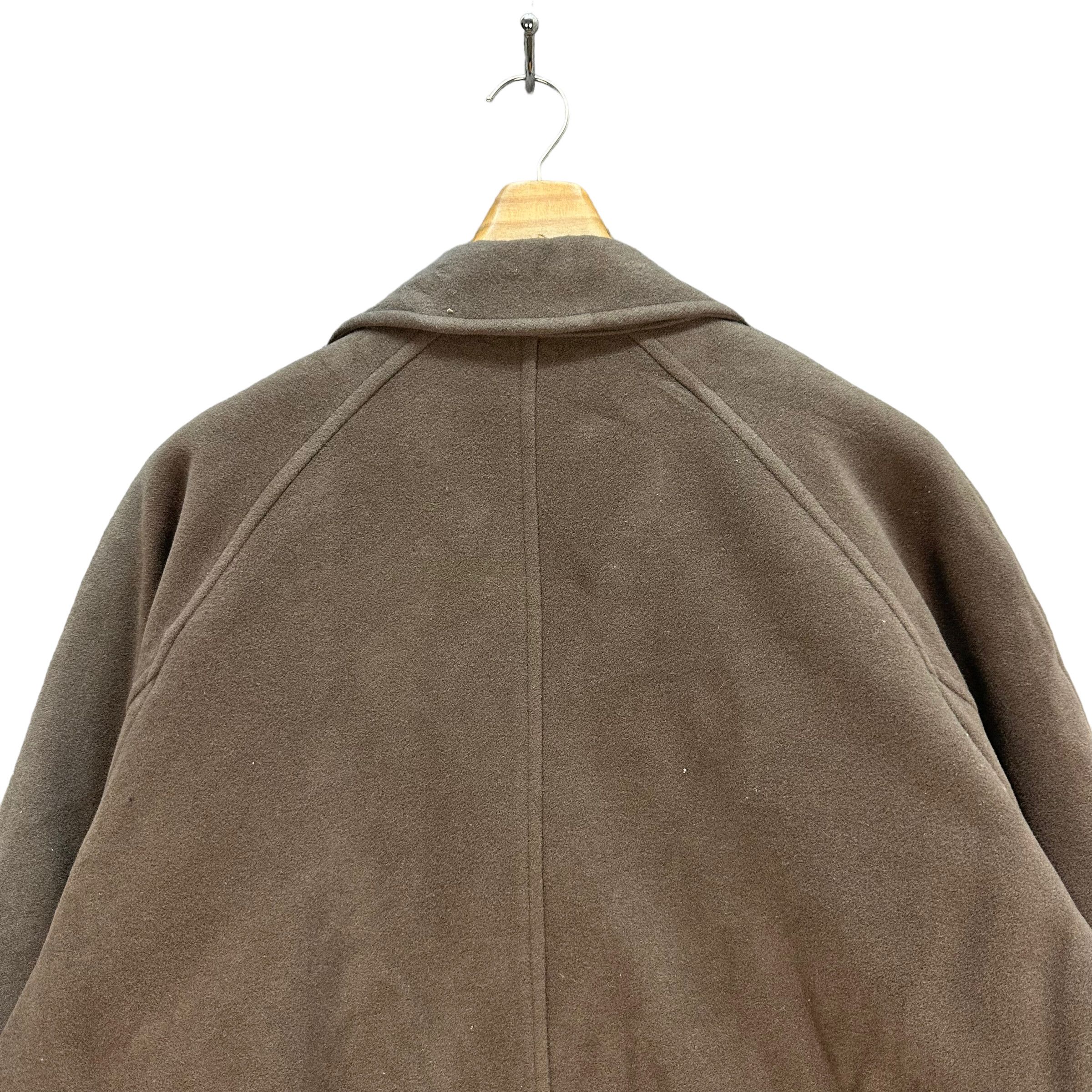 Christian Dior Monsieur CHRISTIAN DIOR WOOL DOUBLE COLLAR JACKET #7832-180 Size US L / EU 52-54 / 3 - 11 Thumbnail