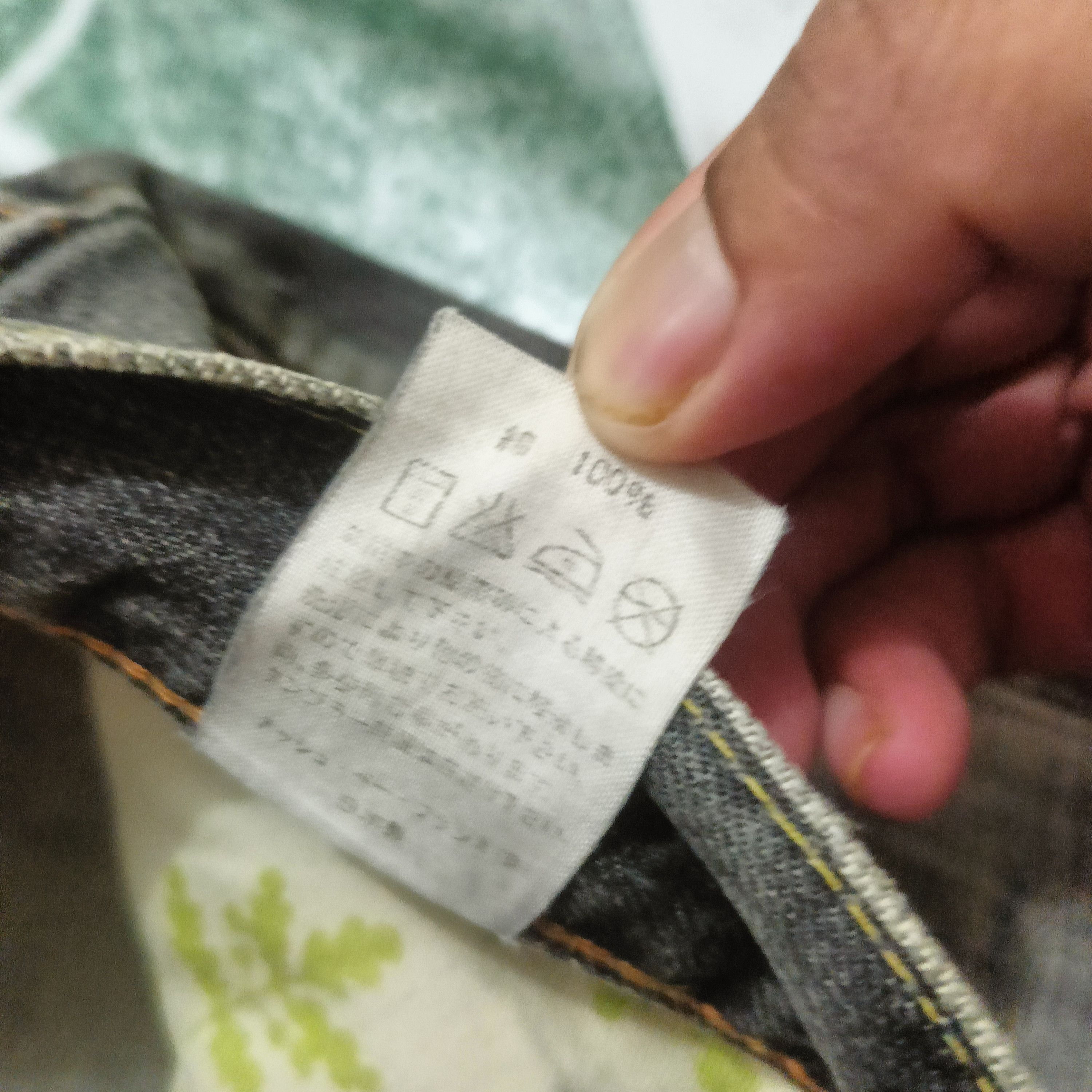 Le Grande Bleu (L.G.B.) Japan Ripped Rivet&Blue Painted distressed Studded Jeans LGB Size US 30 / EU 46 - 22 Thumbnail