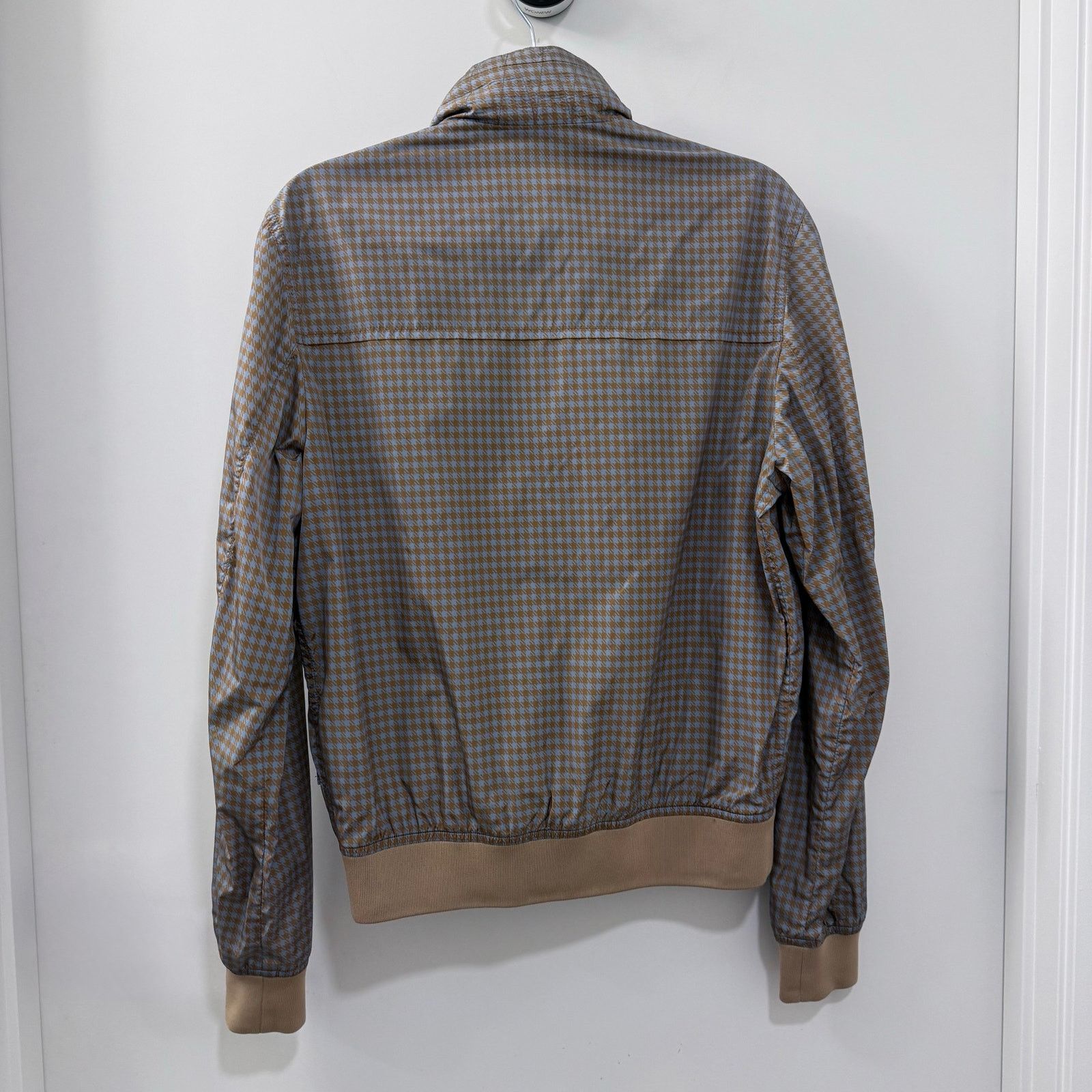 Valentino Valentino Garavani Nylon Italian Jacket Brown/Blue IT 46 Size US S / EU 44-46 / 1 - 3 Thumbnail