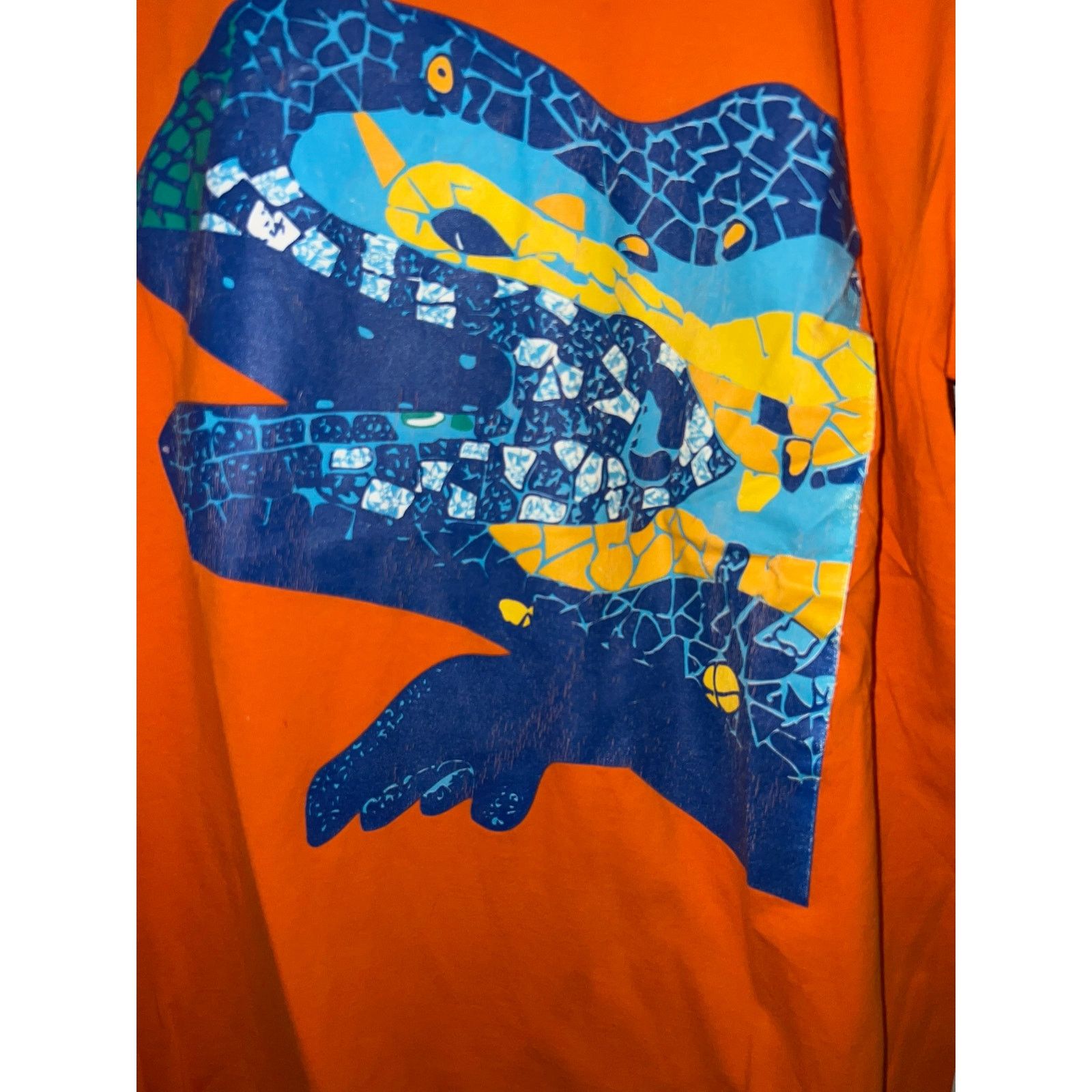 Vintage Y2K Jordi Nogues Lizard Blue Art Artwork Shirt 2000s Large Size US L / EU 52-54 / 3 - 4 Thumbnail