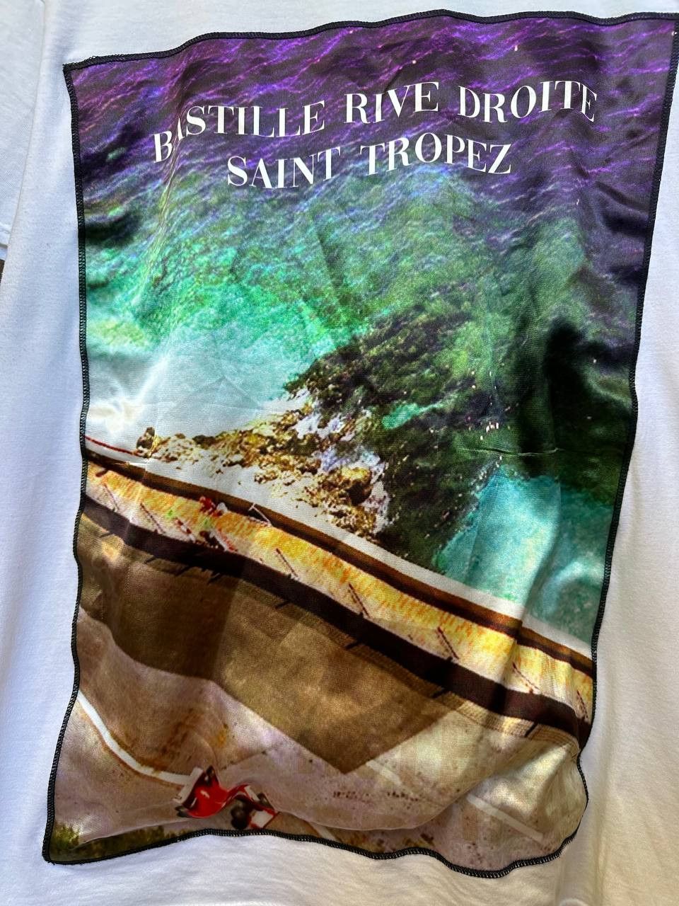 Designer Bastille Rive Droite Venezia ICON Saint Tropez T-Shirt Size US L / EU 52-54 / 3 - 8 Thumbnail