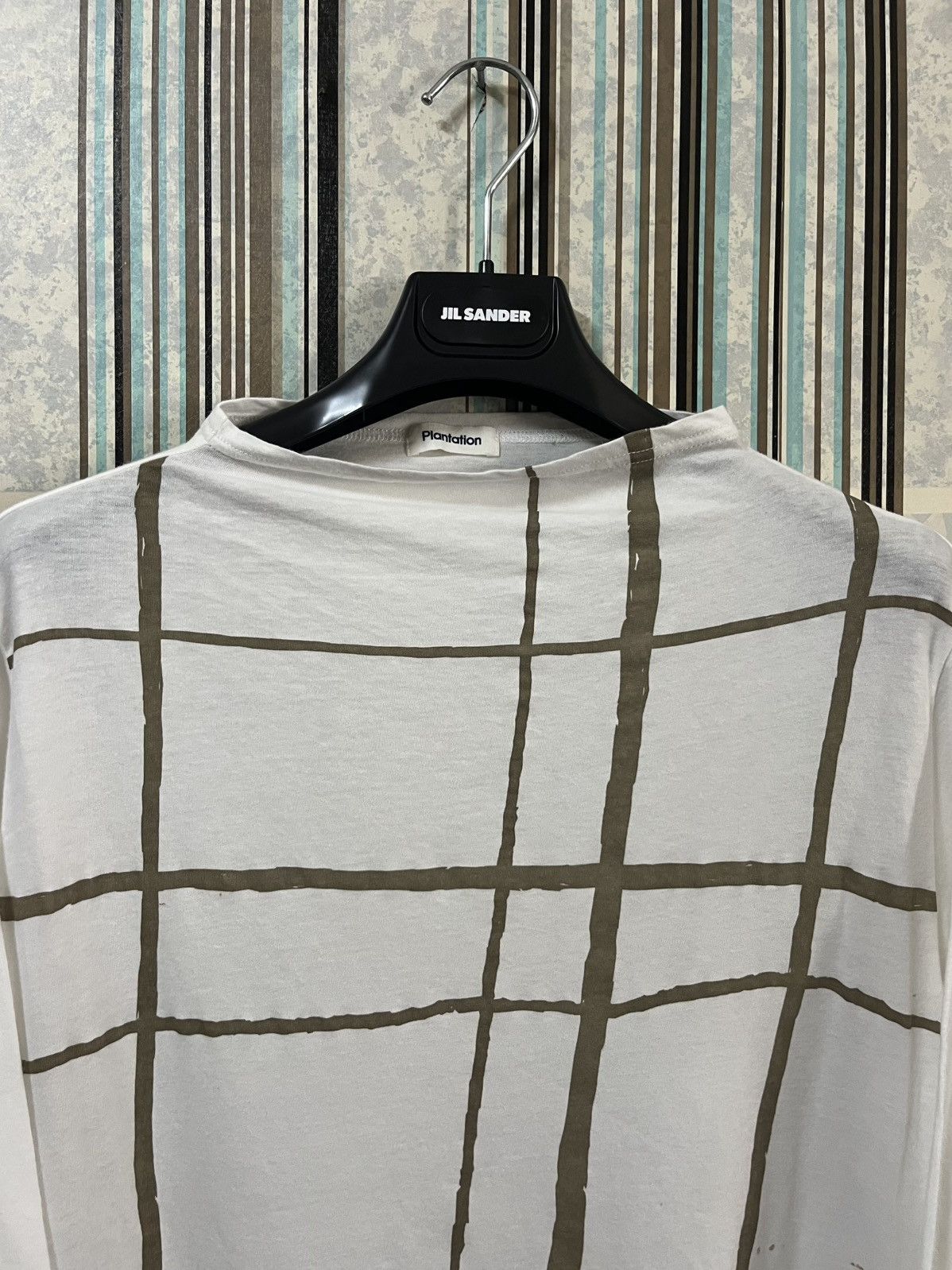 Issey Miyake 1990s PLANTATION windowpane pattern over shirt #F3 Size M / US 6-8 / IT 42-44 - 3 Thumbnail