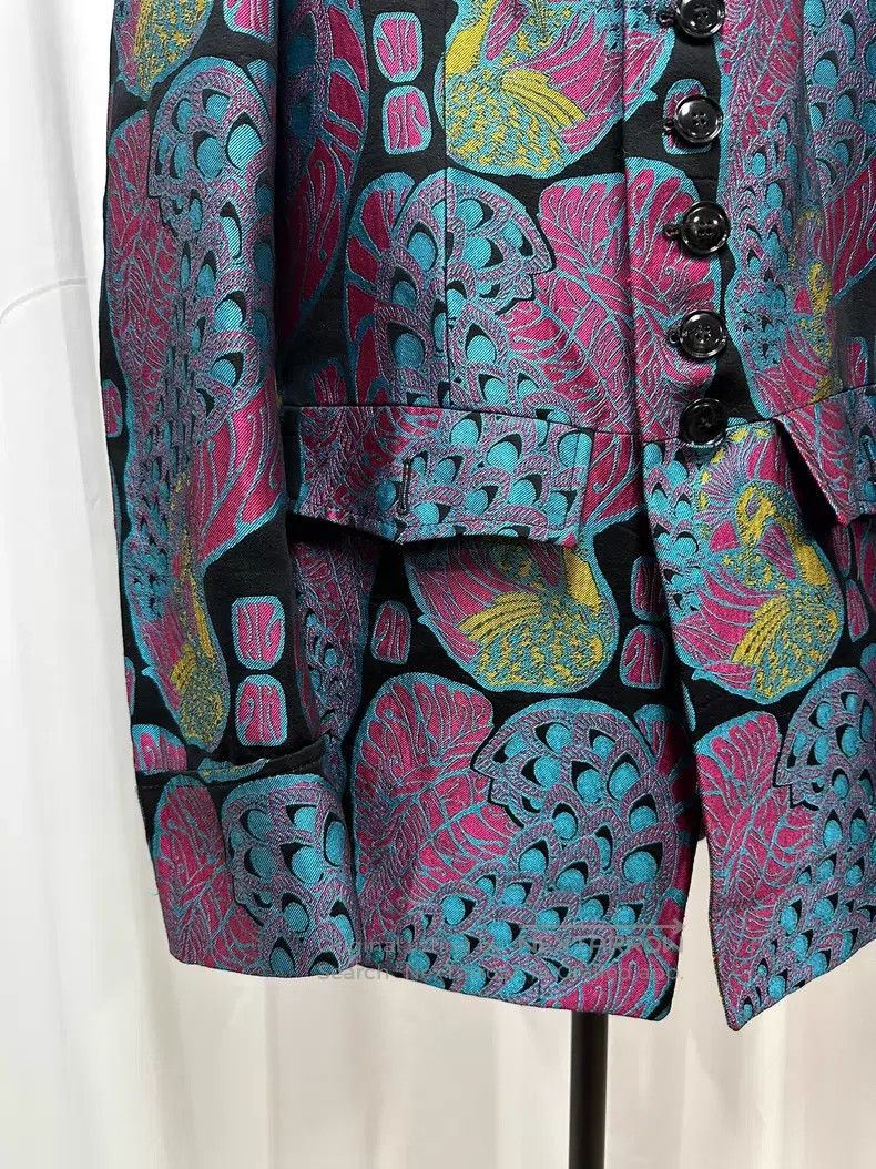 Dries Van Noten Dries Van Noten Psychedelic Medal Blazer Size M / US 6-8 / IT 42-44 - 3 Thumbnail