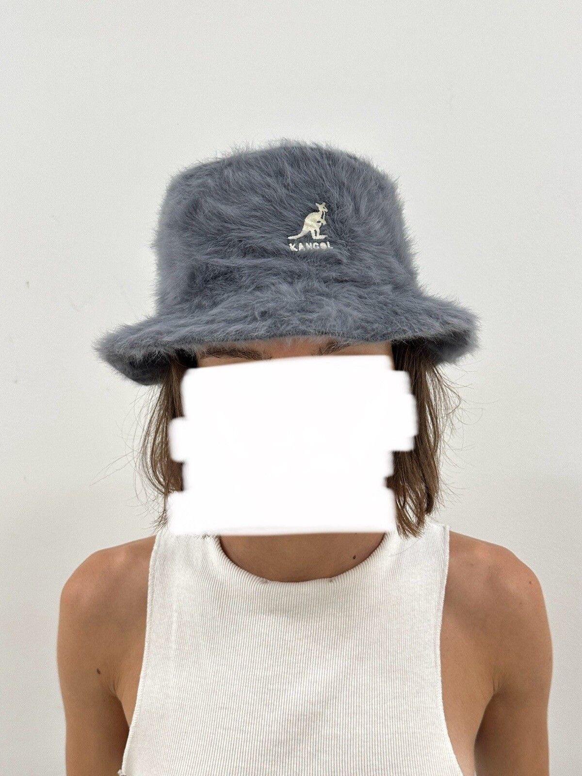 Kangol VINTAGE Kangol FURGORA Bucket Bin Hat Fuzzy Fluffy size L Size ONE SIZE - 1 Thumbnail
