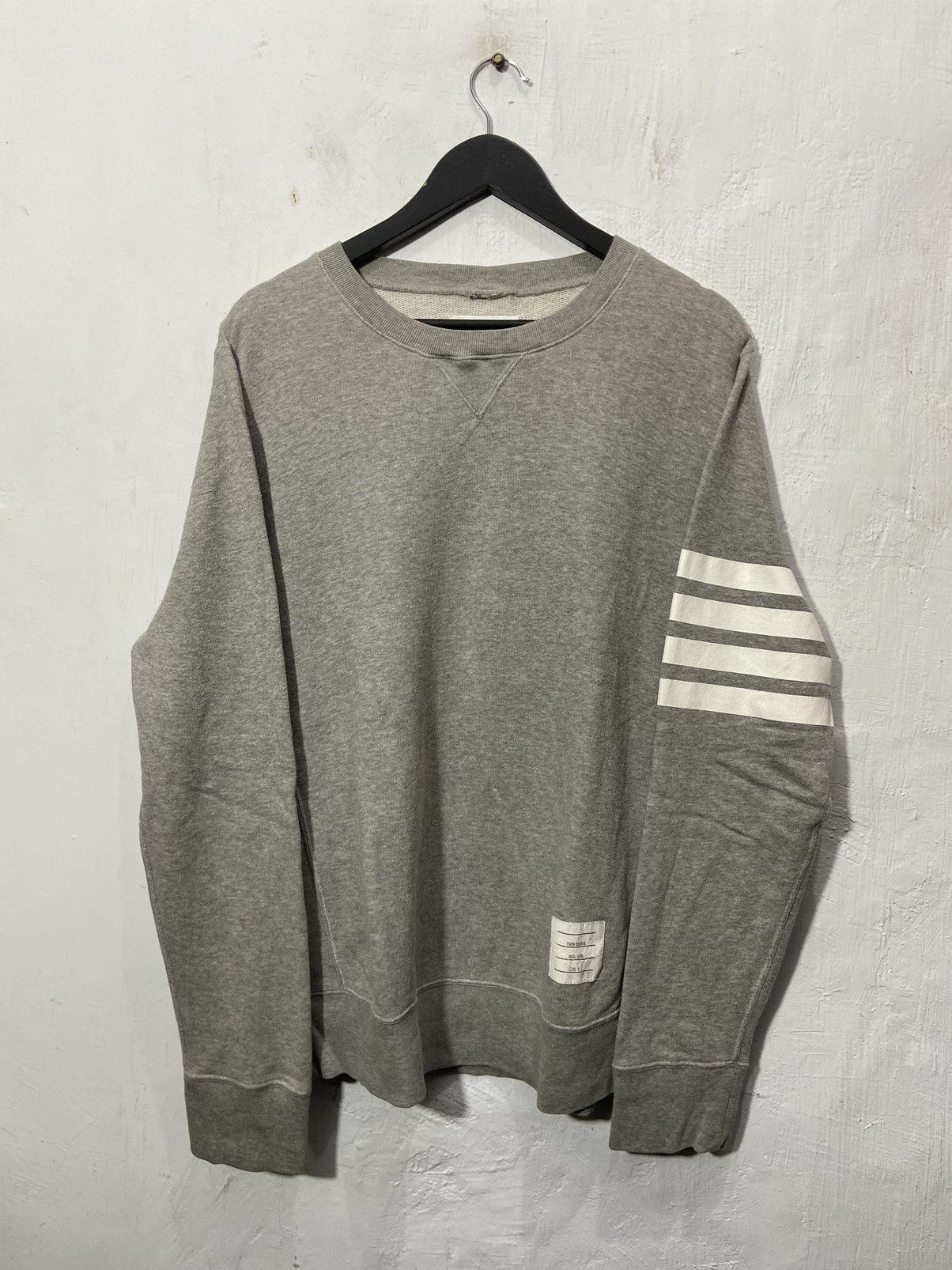 Thom Browne - 4 Bar Classic Sweatshirt