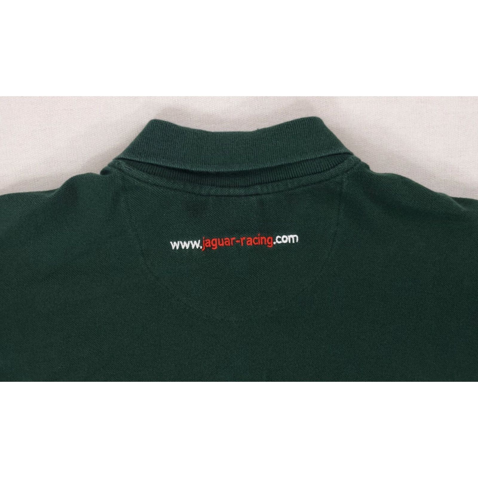 Vintage Jaguar Racing Green Polo Shirt Short Sleeve Embroidered Mens S Size US S / EU 44-46 / 1 - 5 Thumbnail