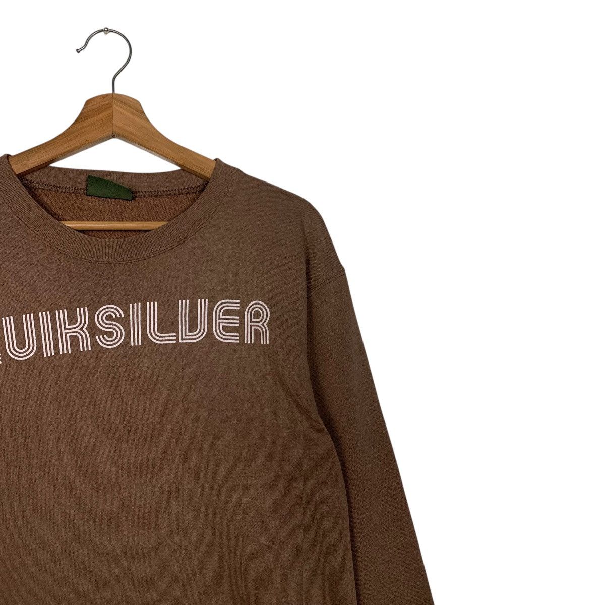 Quiksilver 90's QUIKSILVER Big Logo Surfing Sweatshirt #3573-C163 Size US L / EU 52-54 / 3 - 4 Thumbnail