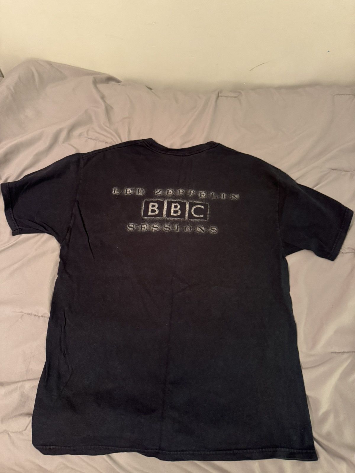 Led Zeppelin × Vintage Vintage Led Zeppelin BBC T Shirt Size US L / EU 52-54 / 3 - 3 Thumbnail