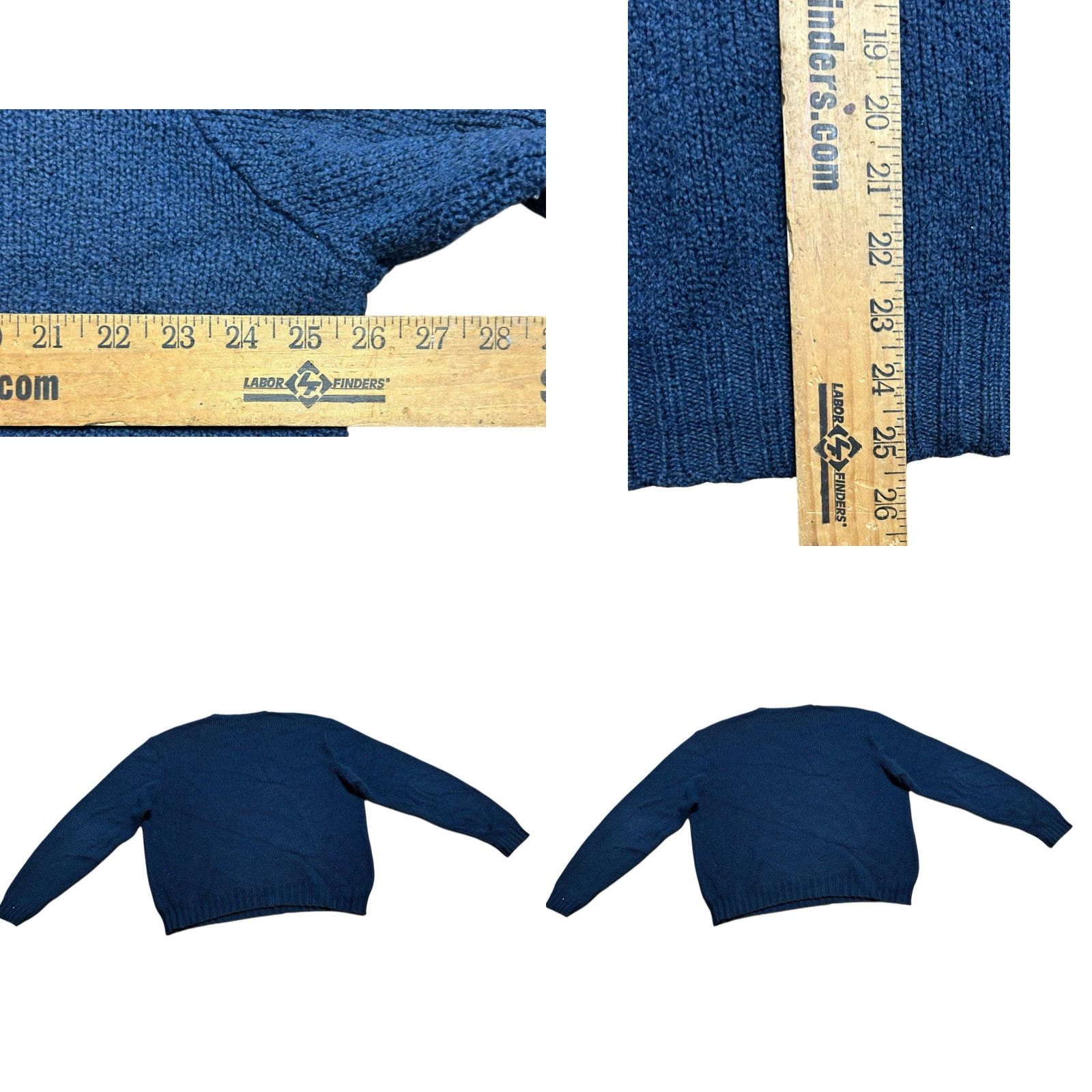 Ralph Lauren Polo Ralph Lauren Crew Neck Sweater Mens 2XL Wool Blend Pullover Blue Knit Regular Tailored Classic Size US XXL / EU 58 / 5 - 8 Thumbnail