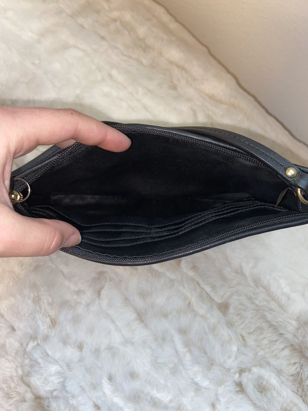 Coach Coach Black Colette Zip Clutch🖤 Size ONE SIZE - 3 Thumbnail