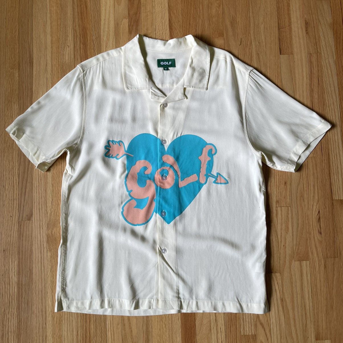 トップス golf wang lace button up light blue Golf Wang Lace Button Up Light Blue