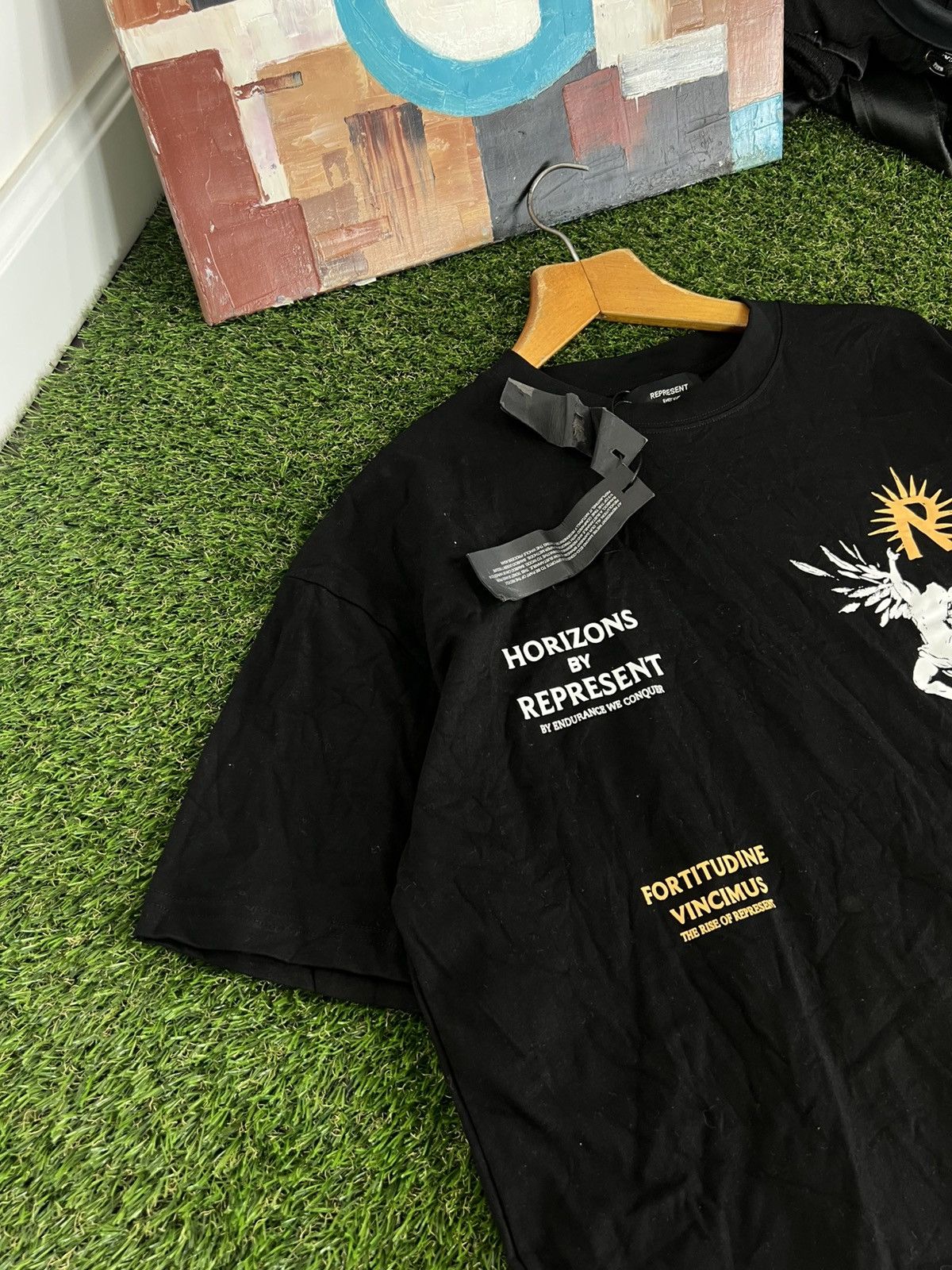 Represent Clo. Represent printed y2k streetwear Icarus t-shirt Size US L / EU 52-54 / 3 - 2 Thumbnail