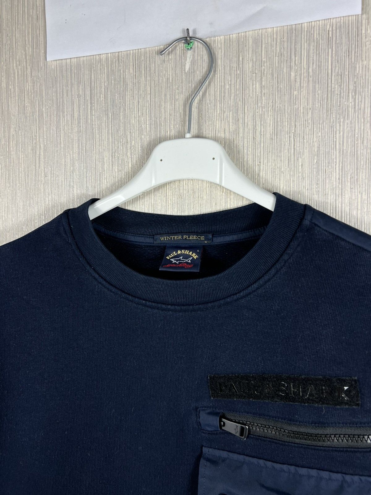 Paul & Shark Paul & Shark winter fleece typhoon 20000 navy sweatshirt Size US L / EU 52-54 / 3 - 7 Thumbnail