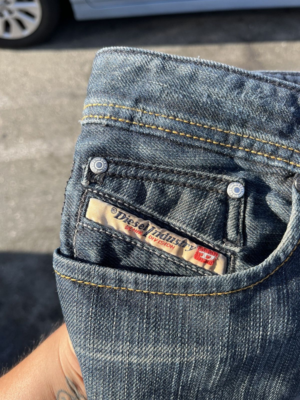 Diesel vintage diesel jeans 30x30 Size US 30 / EU 46 - 4 Thumbnail