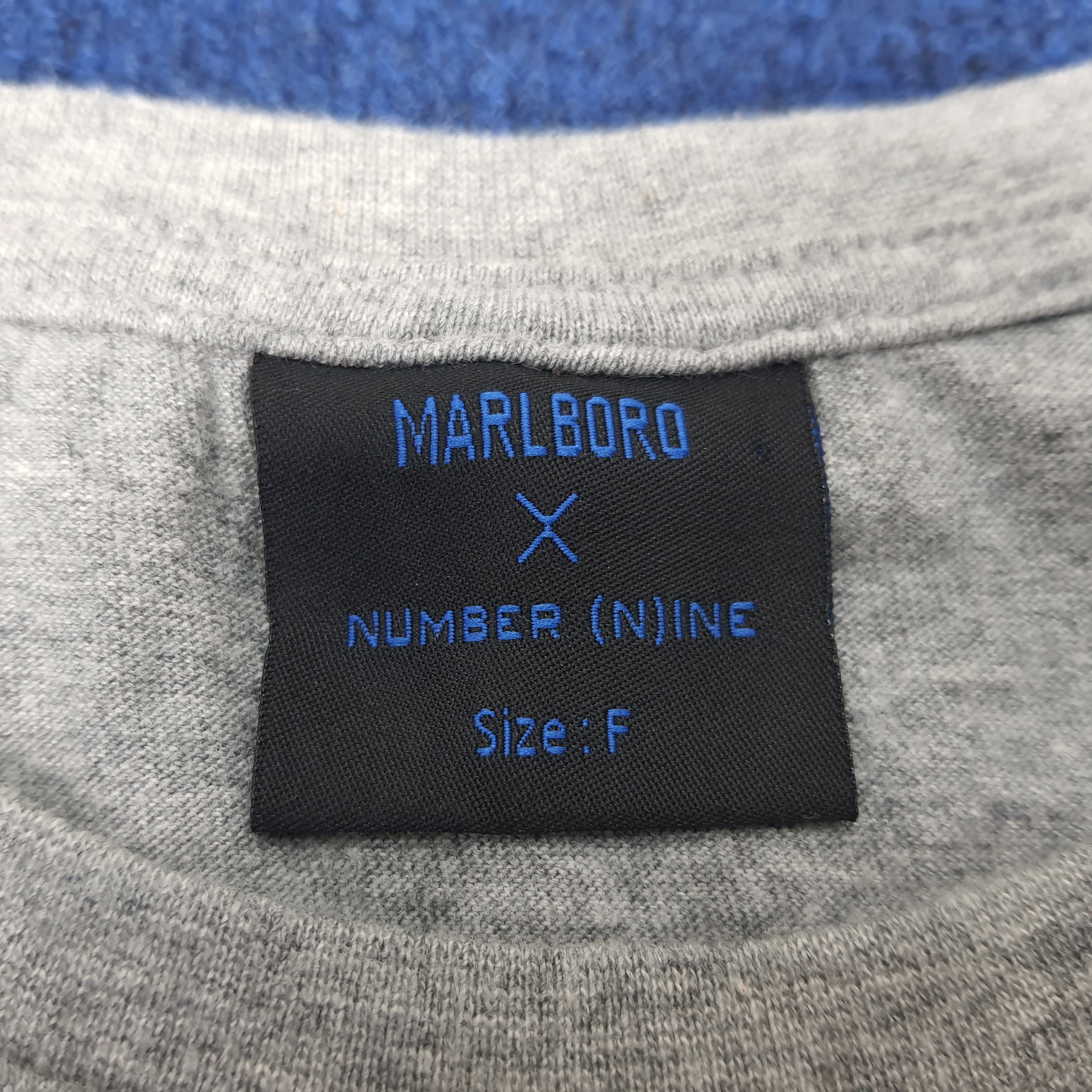 Japanese Brand Vintage Marlboro x Number Nine Moon Japanese Brand T-shirt Size US M / EU 48-50 / 2 - 7 Thumbnail