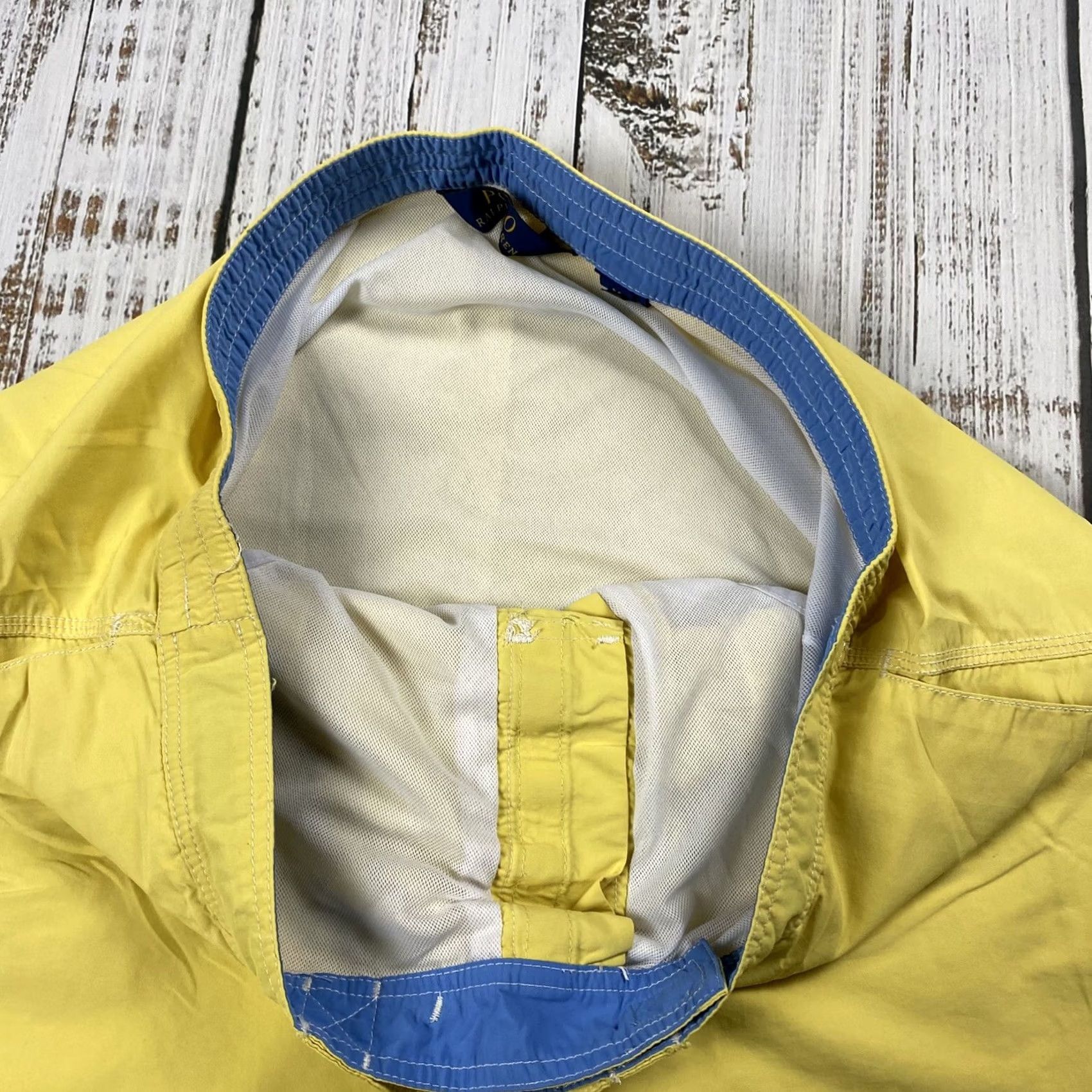 Polo Ralph Lauren Polo Ralph Lauren Yellow 8.5-Inch Kailua Classic Swimwear Trunks M Bottom Mens Size US M / EU 48-50 / 2 - 7 Thumbnail