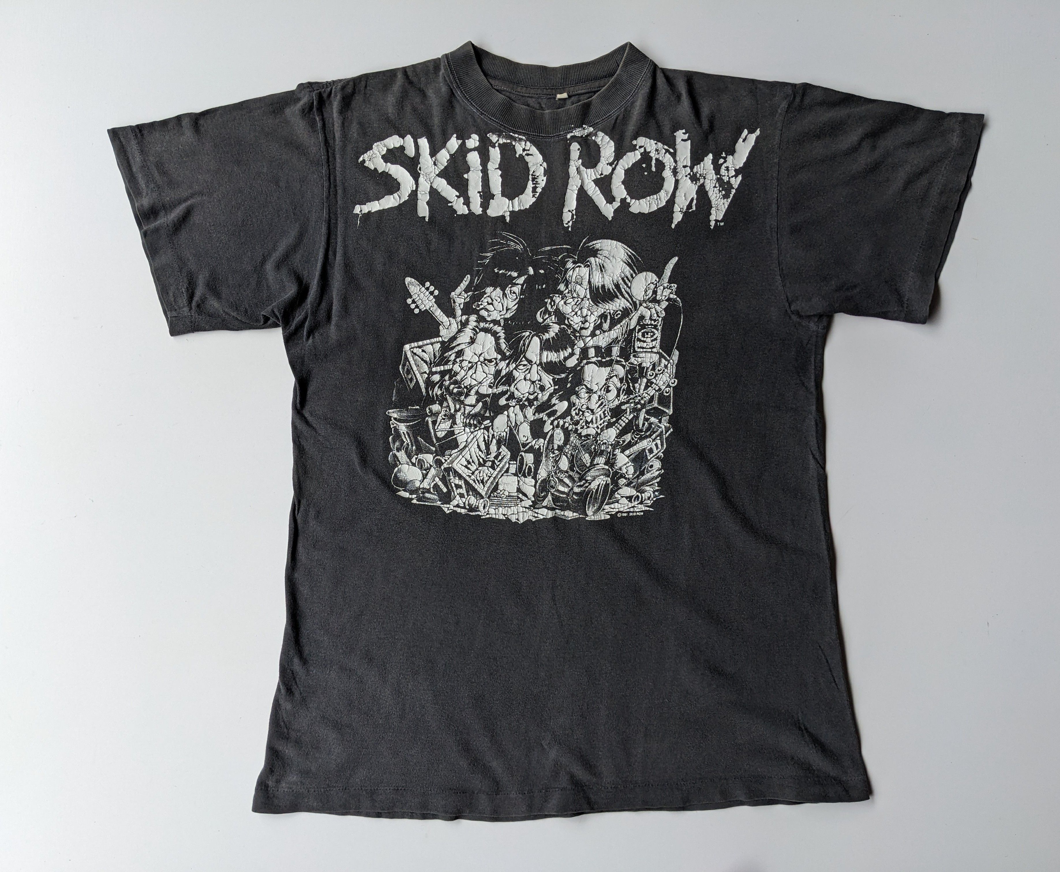 Band Tees Vintage 1991 Skid Row Japan Tour 92 shirt Size US M / EU 48-50 / 2 - 1 Thumbnail