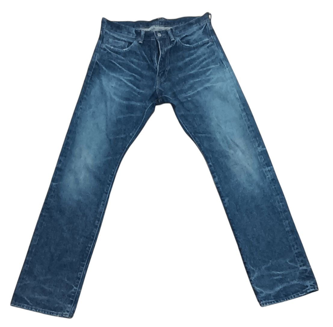 If Six Was Nine VINTAGE KNACKERED 402 HEATH JAPAN BLUE SELVEDGE 14oz DENIM Size US 32 / EU 48 - 1 Thumbnail