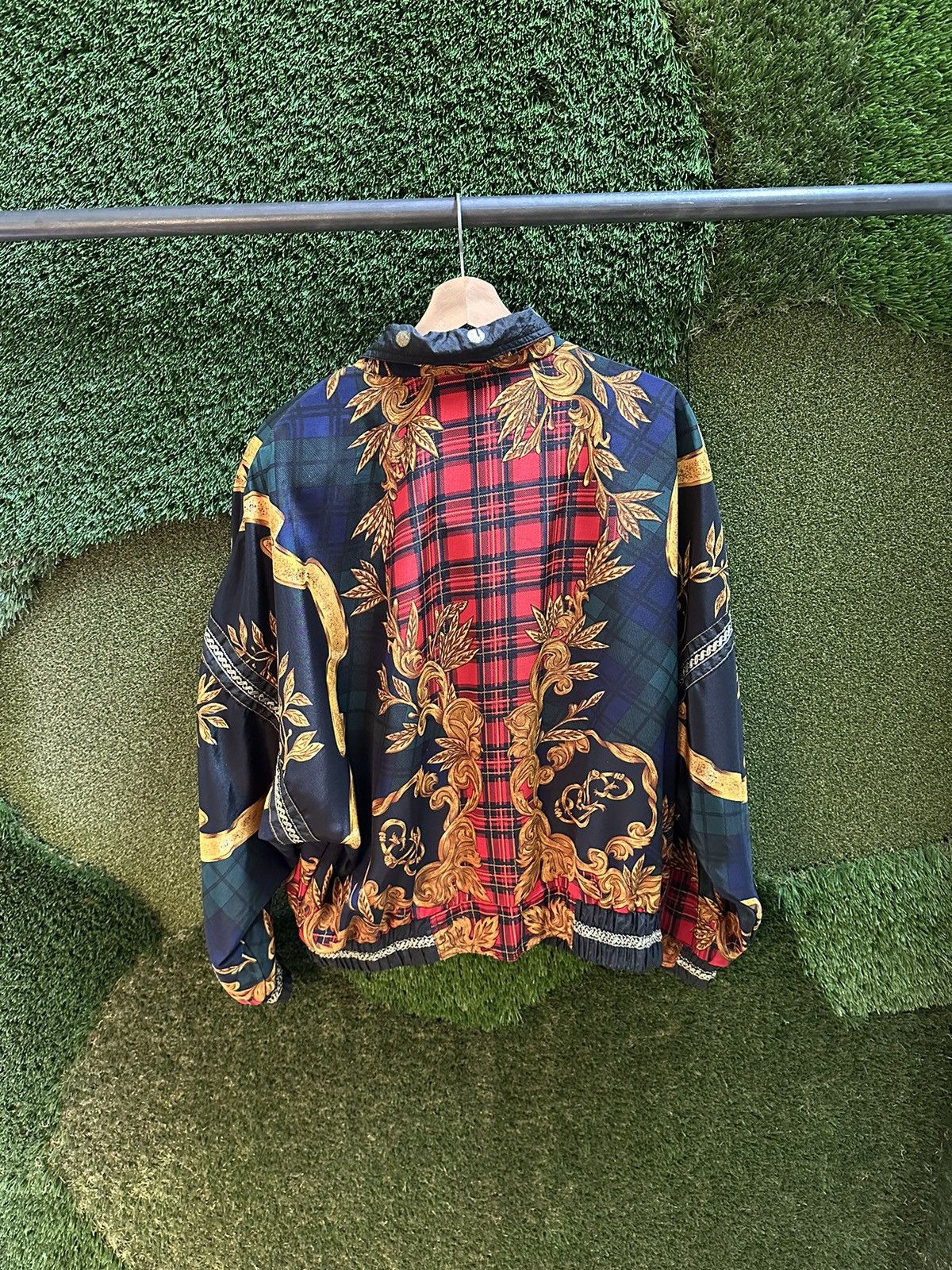 Vintage Vintage All Over Print Zip-up Light Jacket Large Size US L / EU 52-54 / 3 - 2 Thumbnail