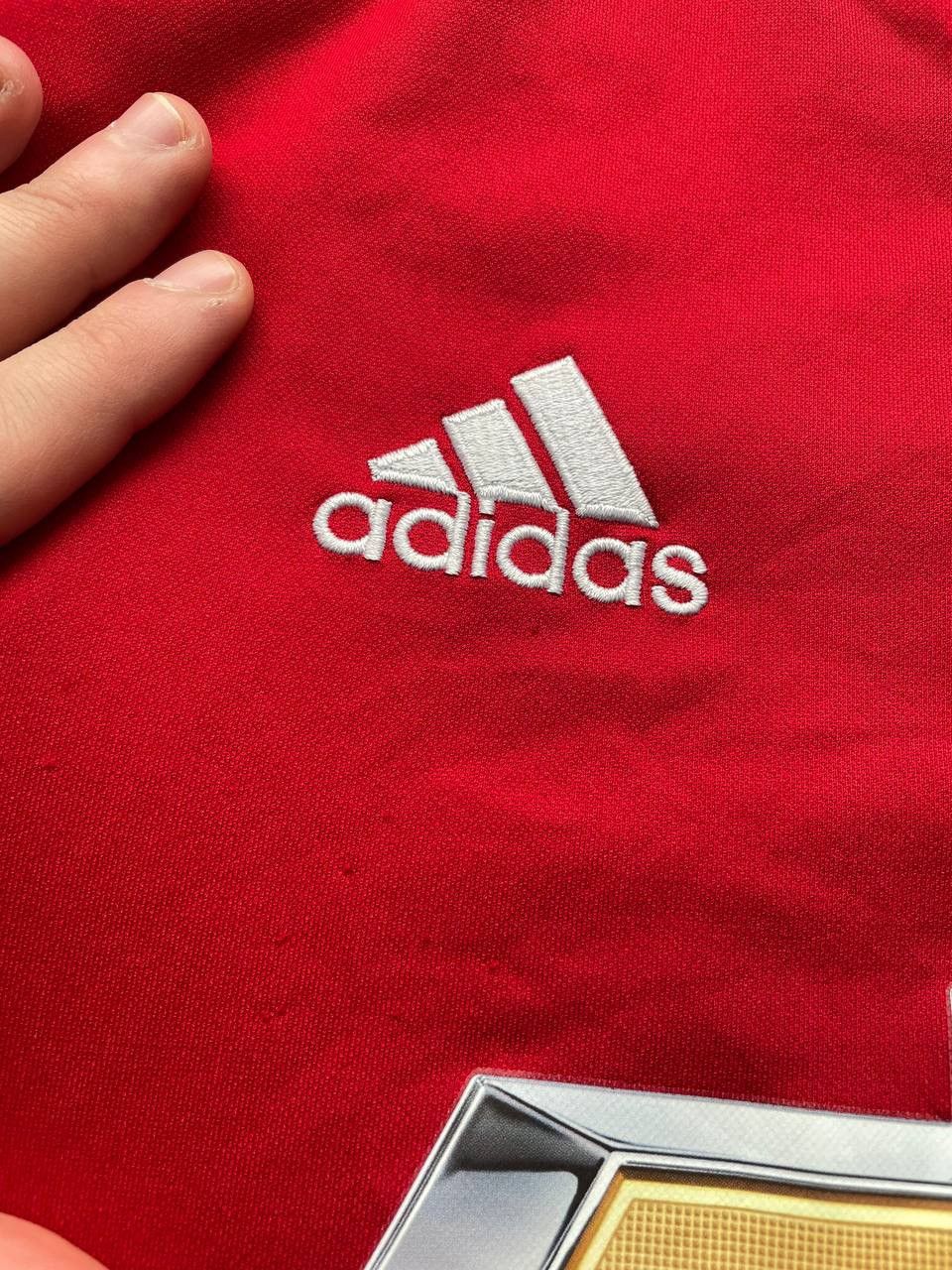 Adidas Adidas Manchester United 2016 2017 Pogba #6 Home Shirt Size US S / EU 44-46 / 1 - 16 Thumbnail