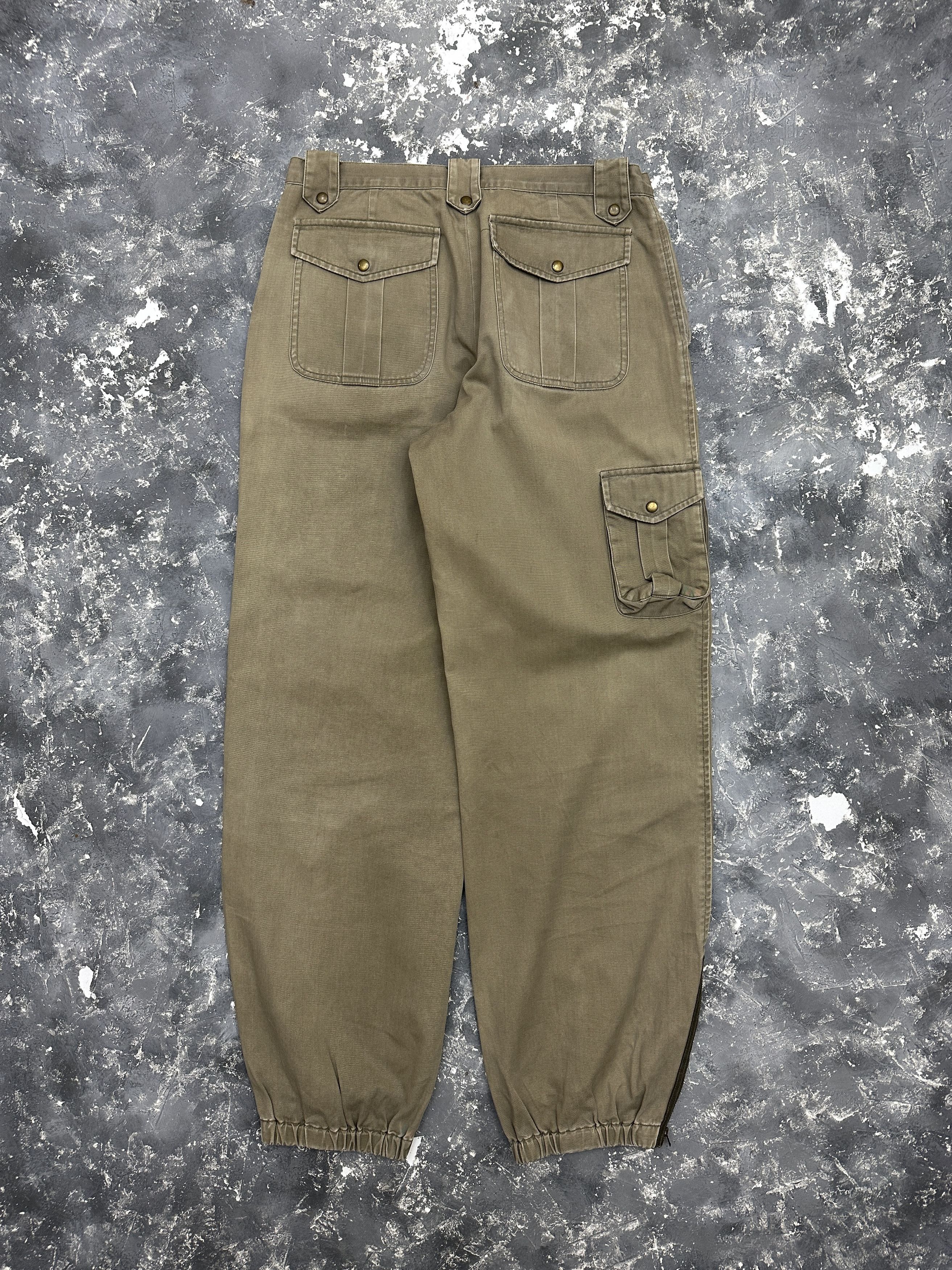 Japanese Brand × Vintage vintage y2k 90s military multi pocket baggy cargo pants Size US 30 / EU 46 - 4 Thumbnail