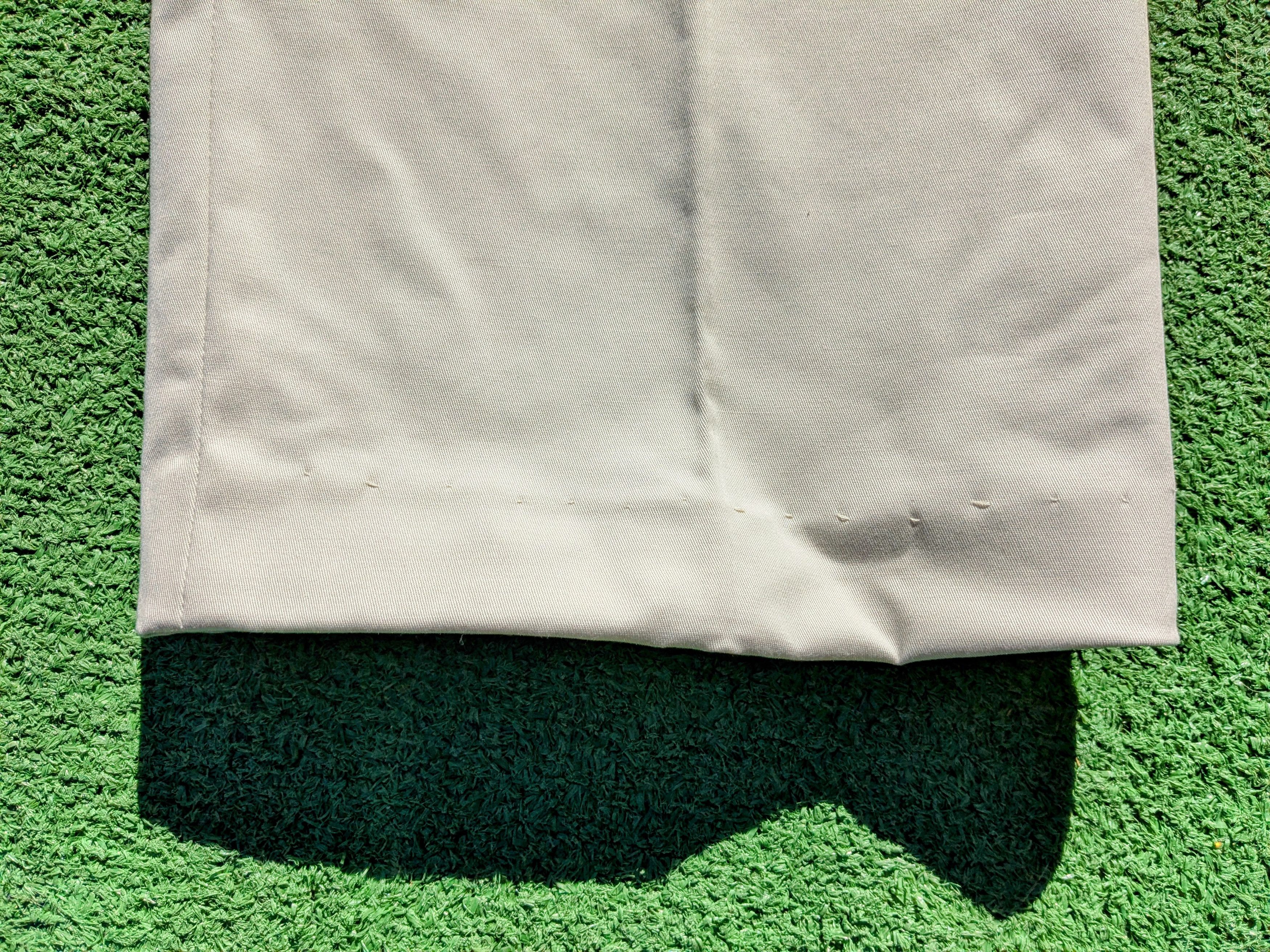 Liz Claiborne 90's Liz Claiborne Petite 8P Kylie HEMMED Relax Khaki Pants Size 30" / US 8 / IT 44 - 4 Thumbnail