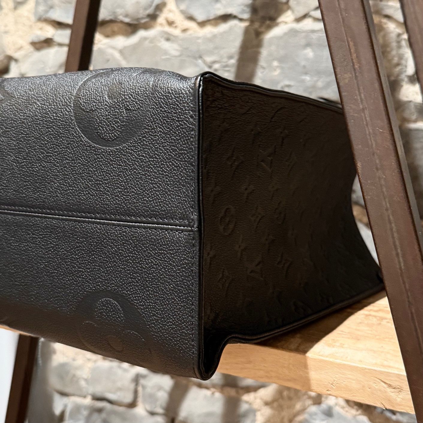 Louis Vuitton Louis Vuitton OnTheGo GM Black Empreinte Giant Tote Bag Size ONE SIZE - 18 Thumbnail