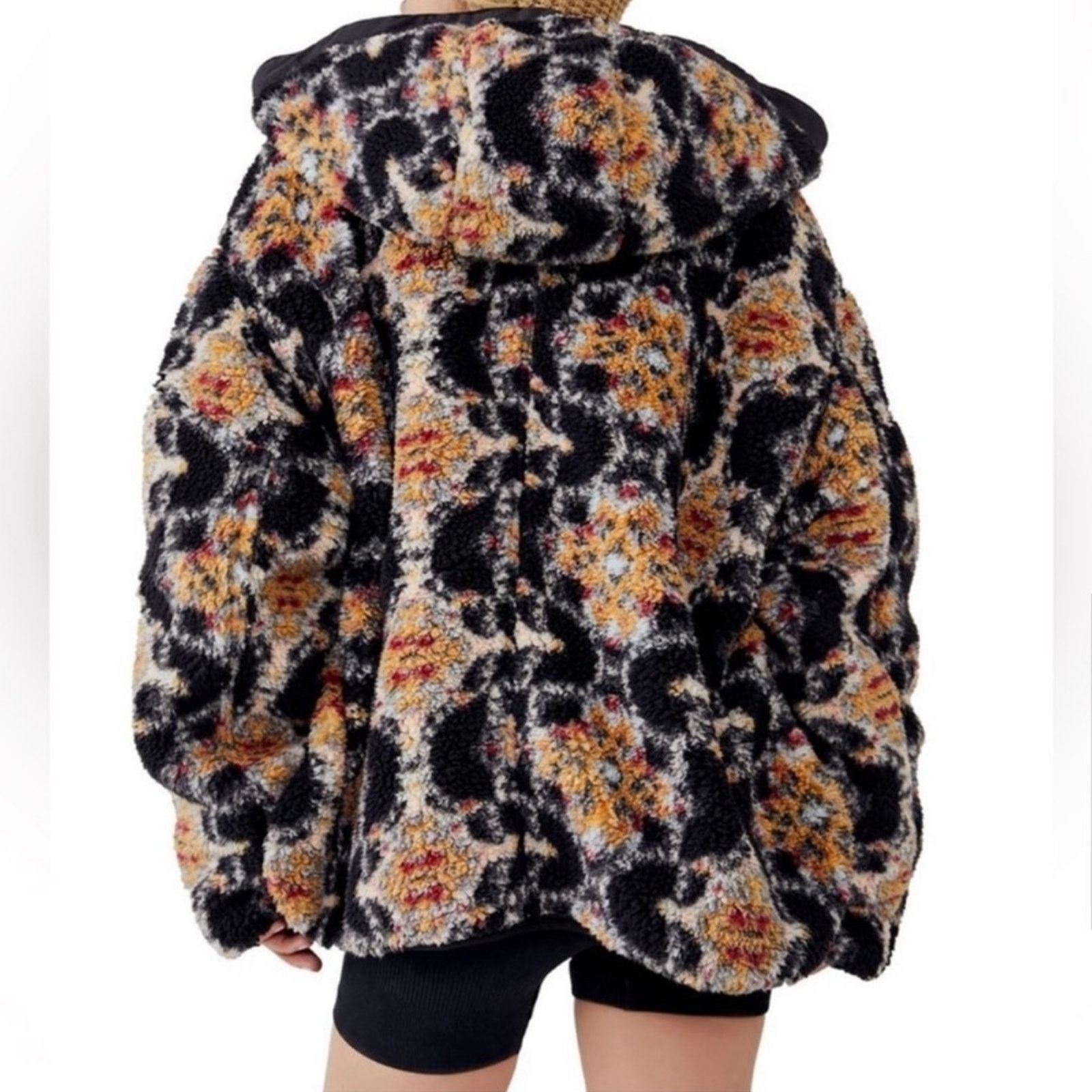 Free People Free People Movement Elevation Jacquard Reversible Jacket Size L / US 10 / IT 46 - 6 Thumbnail