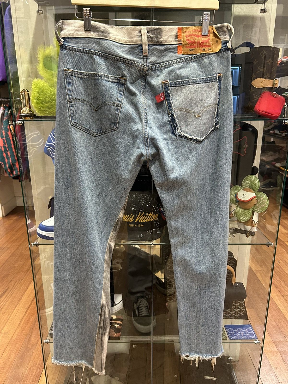 Heron Preston Levis X Heron Preston Denim Jeans Size US 32 / EU 48 - 2 Thumbnail