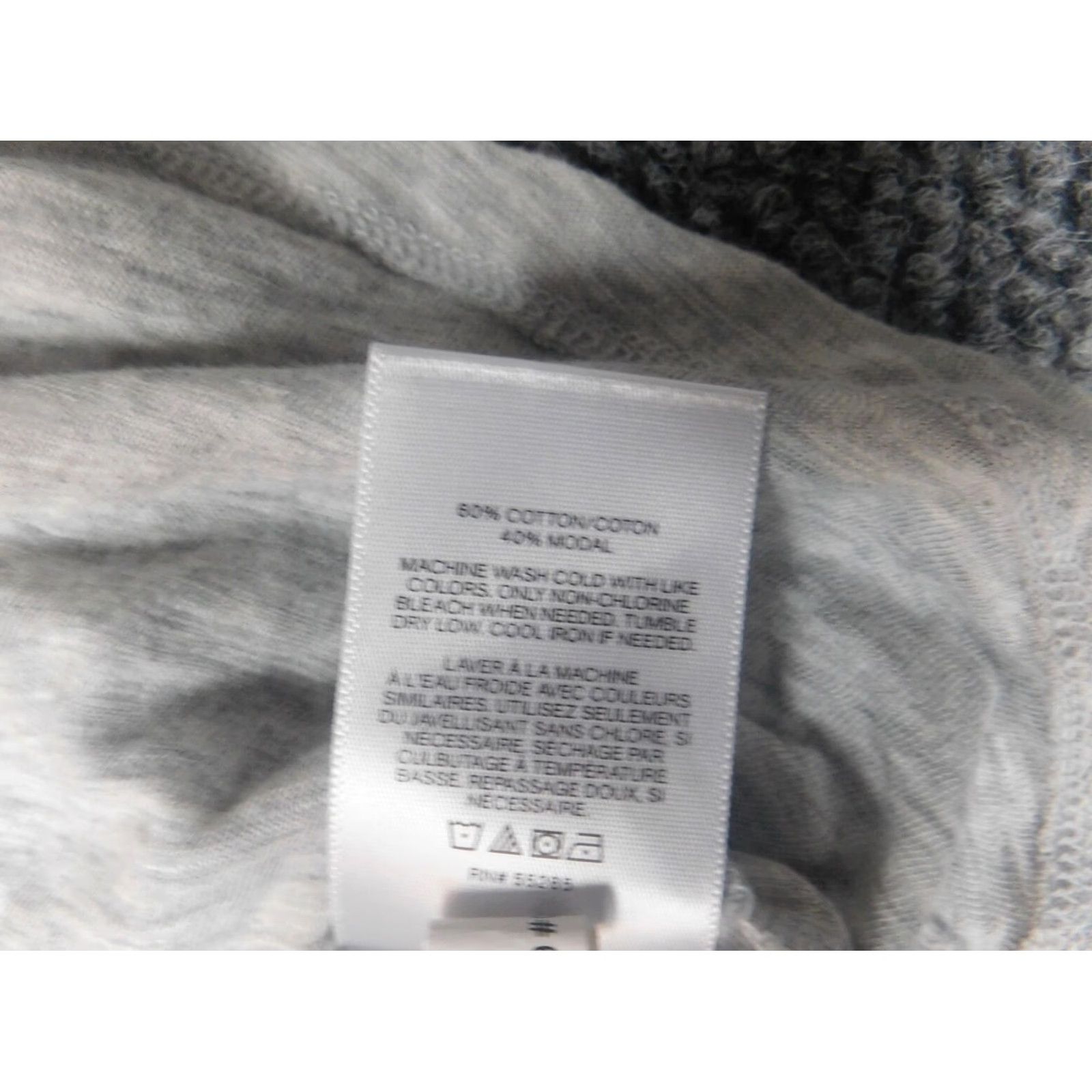 Express Express Womens Blouse XS Gray V-Neck Pullover Stretch Tank Top Cap Sleeve Cotton Modal Rayon Shirt Regular Womens US XS Gray Modern Basic Conference? Size XS / US 0-2 / IT 36-38 - 7 Thumbnail
