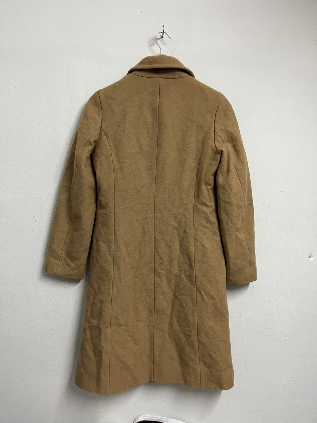 Burberry 💥Burberry Blue Label Wool Brown Long Jackets Size XS / US 0-2 / IT 36-38 - 3 Thumbnail