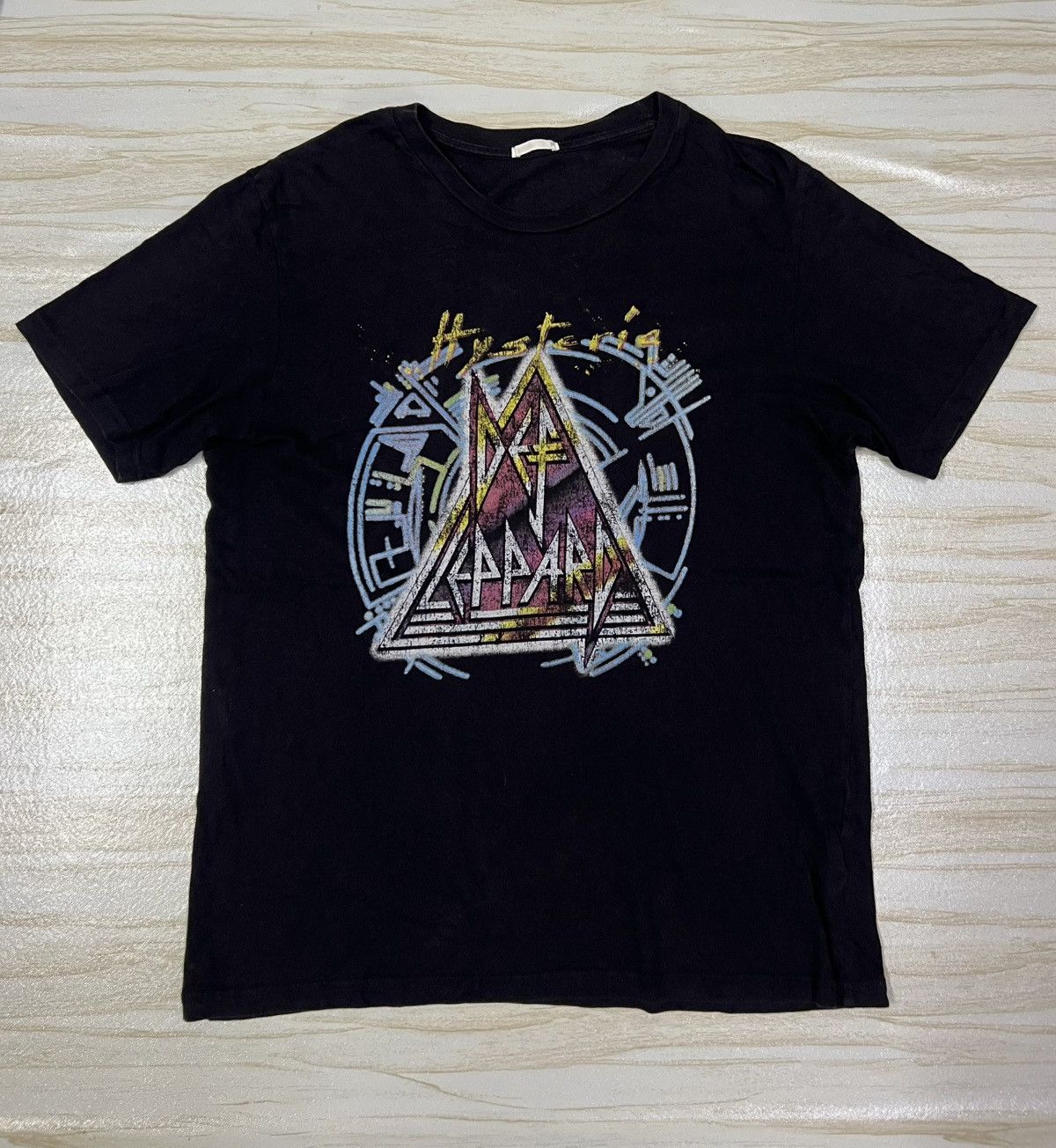Band Tees GU Def Leppard Hysteria Tour Band Tee Size US M / EU 48-50 / 2 - 1 Thumbnail