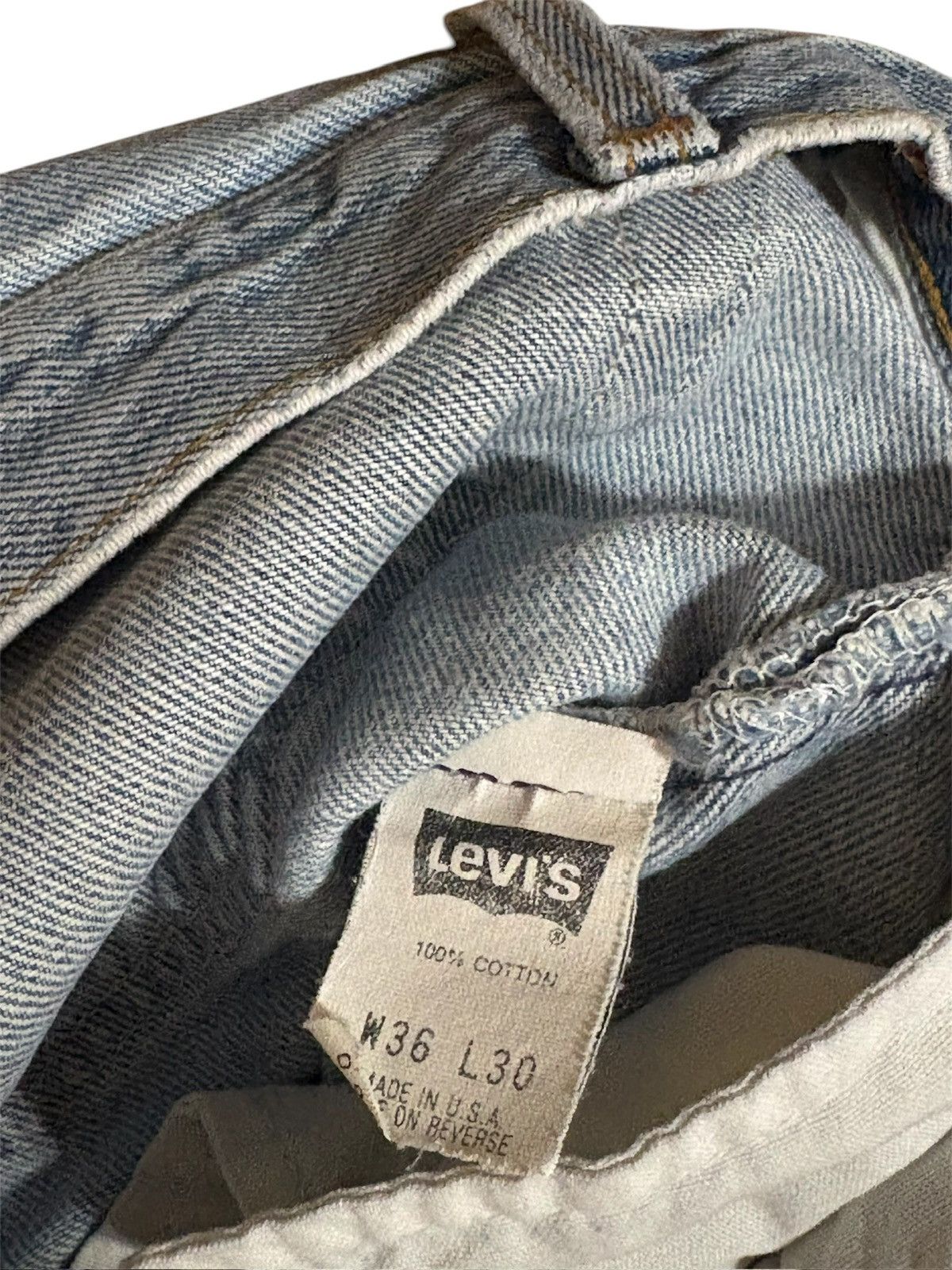 Levi's 1990s levis 501 Size US 33 - 5 Thumbnail