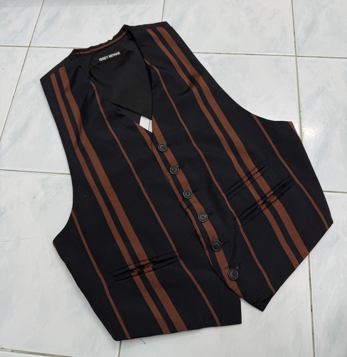 Issey Miyake 🔥🔥🔥ARCHIVE VINTAGE ISSEY MIYAKE VEST Size M / US 6-8 / IT 42-44 - 8 Thumbnail