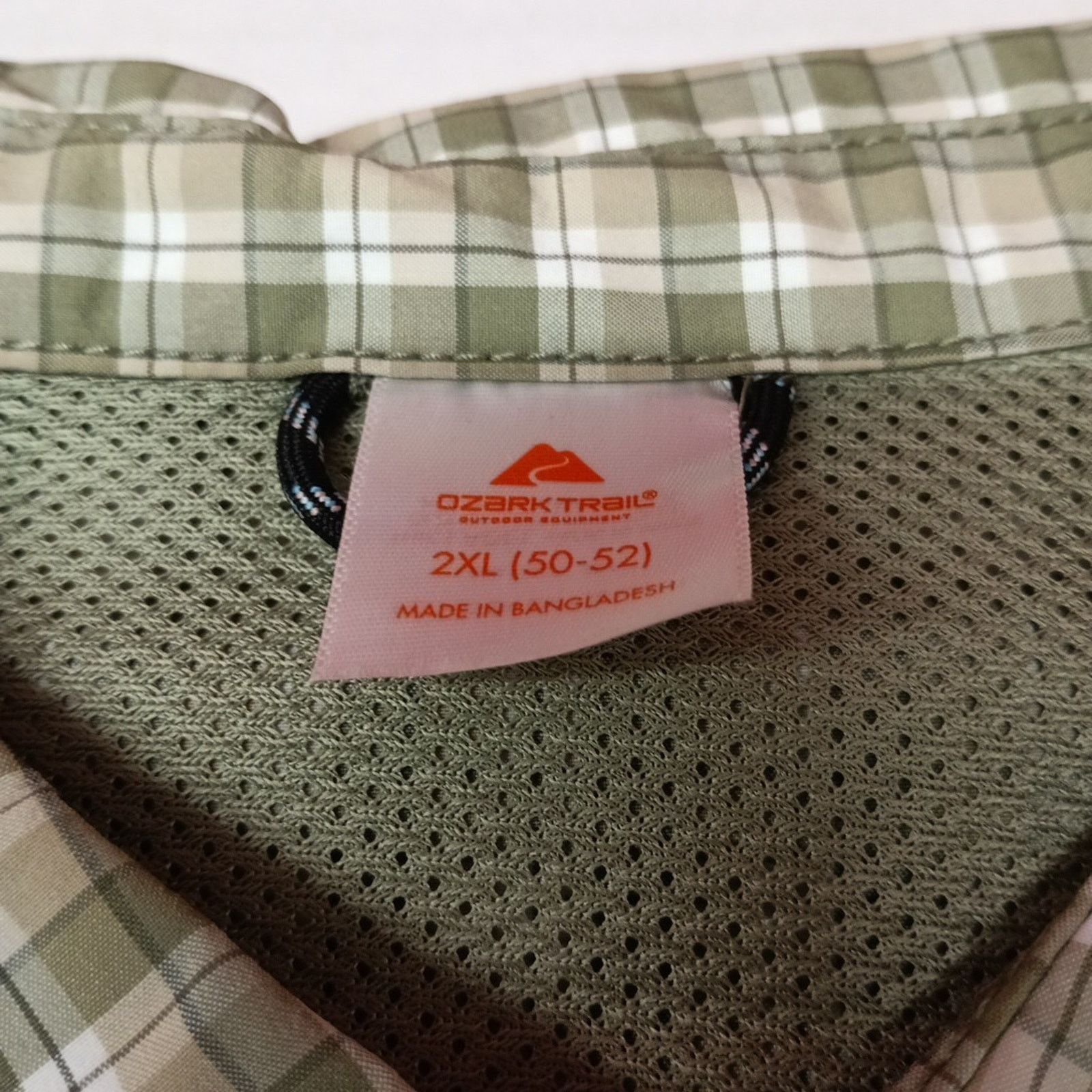 Other Ozark Trail Upstream Shirt Men's 2XL (50-52) Green Plaid Size US XXL / EU 58 / 5 - 4 Thumbnail