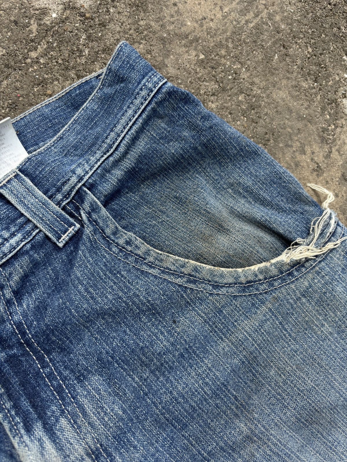 JNCO Vtg Jnco Flame skull Jort Size US 32 / EU 48 - 11 Thumbnail