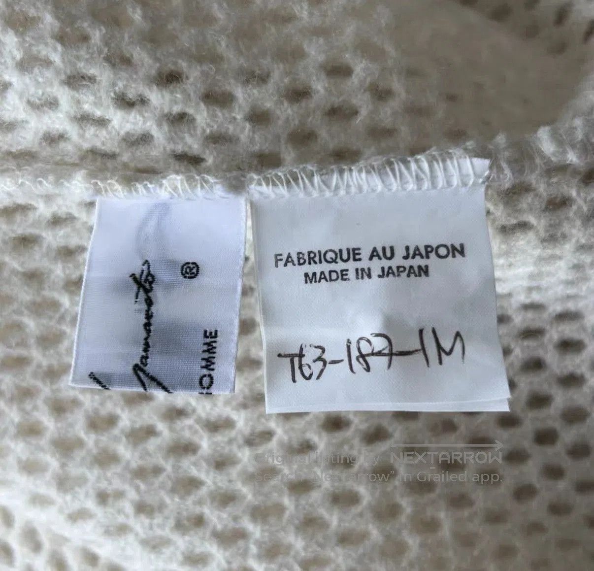 Yohji Yamamoto White Long Sleeve Button. Size US M / EU 48-50 / 2 - 5 Thumbnail