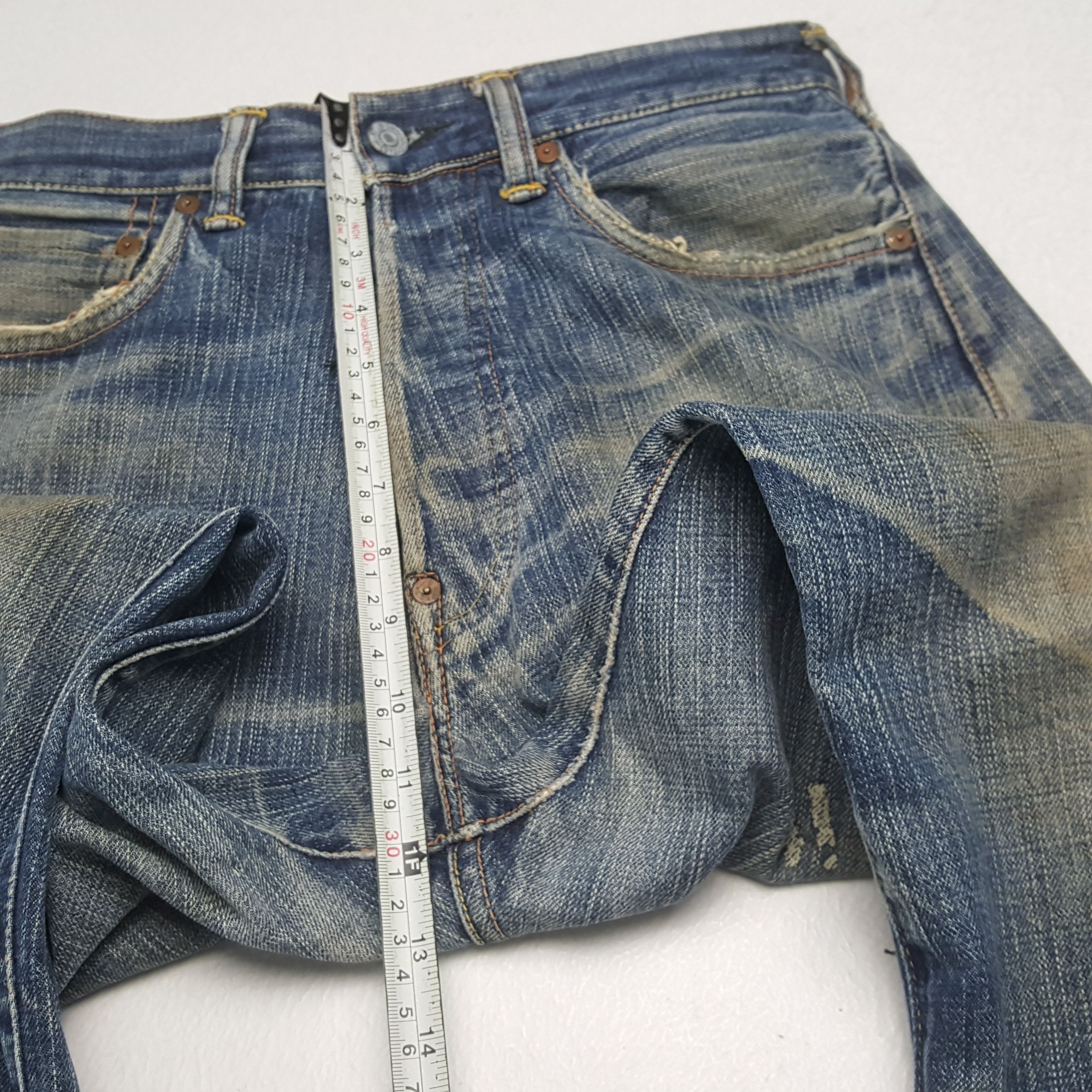 Evisu EVISU x MCDONALD Japanese Brand Custom Daicock Jeans Size US 28 / EU 44 - 8 Thumbnail