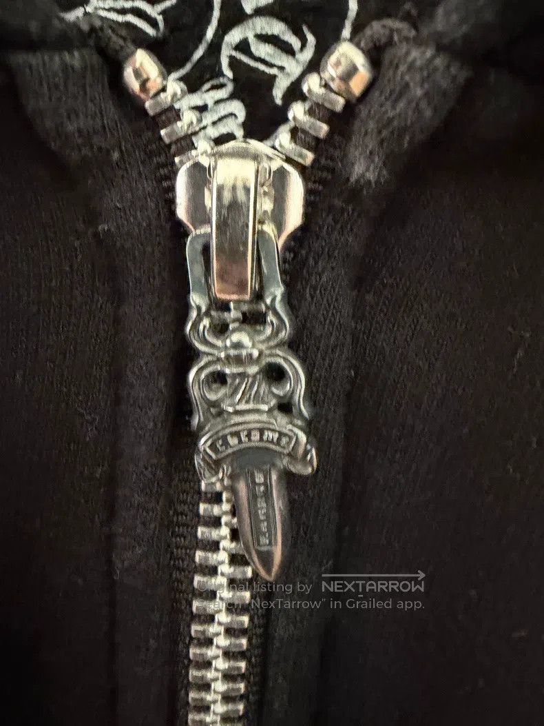 Chrome Hearts CHROME HEARTS Size M Black zipper coat Size US M / EU 48-50 / 2 - 3 Thumbnail