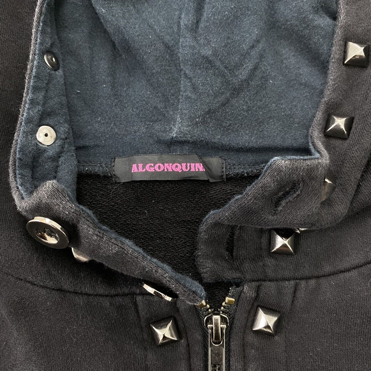 Japanese Brand 2000s Algonquins Studded Mad Punk Kmrii Lgb Sytye Zip Hoodie Size US M / EU 48-50 / 2 - 11 Thumbnail