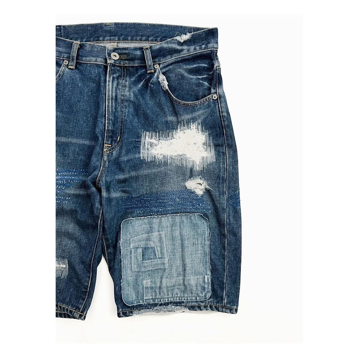 Designer × Japanese Brand × WHIZ LIMITED Whiz Limited Denim Shorts Size US 35 - 3 Thumbnail
