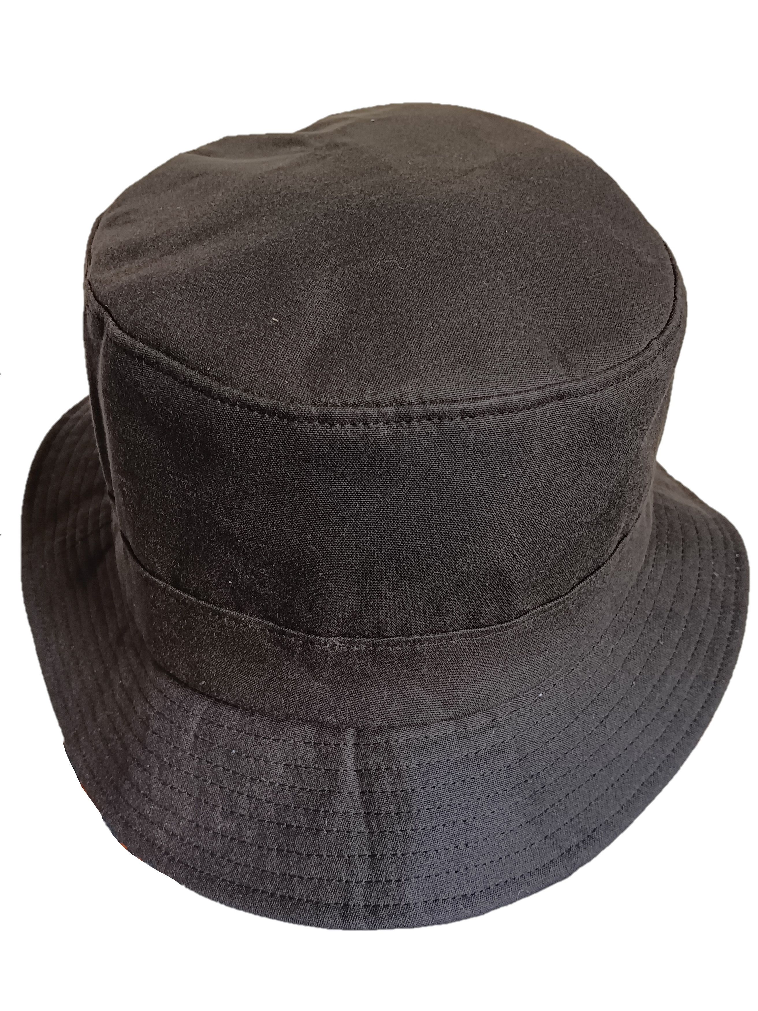 Other LARGE sz HARTSIDE Waxed Cotton Bush Hat HS71 - Dark Olive Size ONE SIZE - 6 Thumbnail