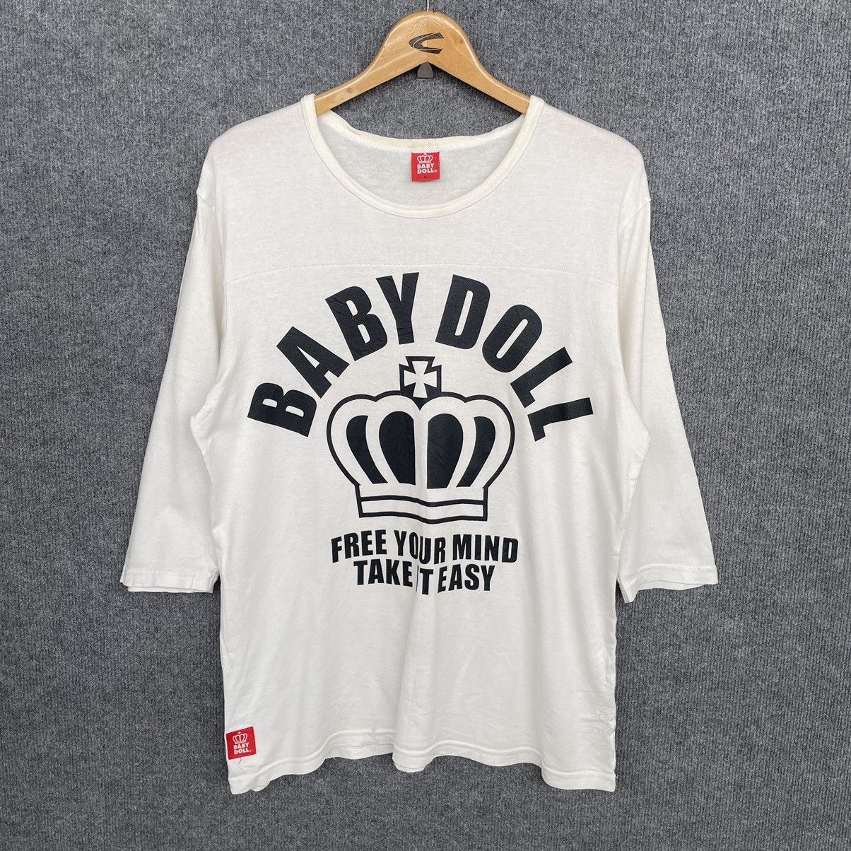 Hysteric Glamour × If Six Was Nine × Japanese Brand Baby Doll 3QR Ifsixwasnine Hysterics T Shirt Size US M / EU 48-50 / 2 - 1 Thumbnail