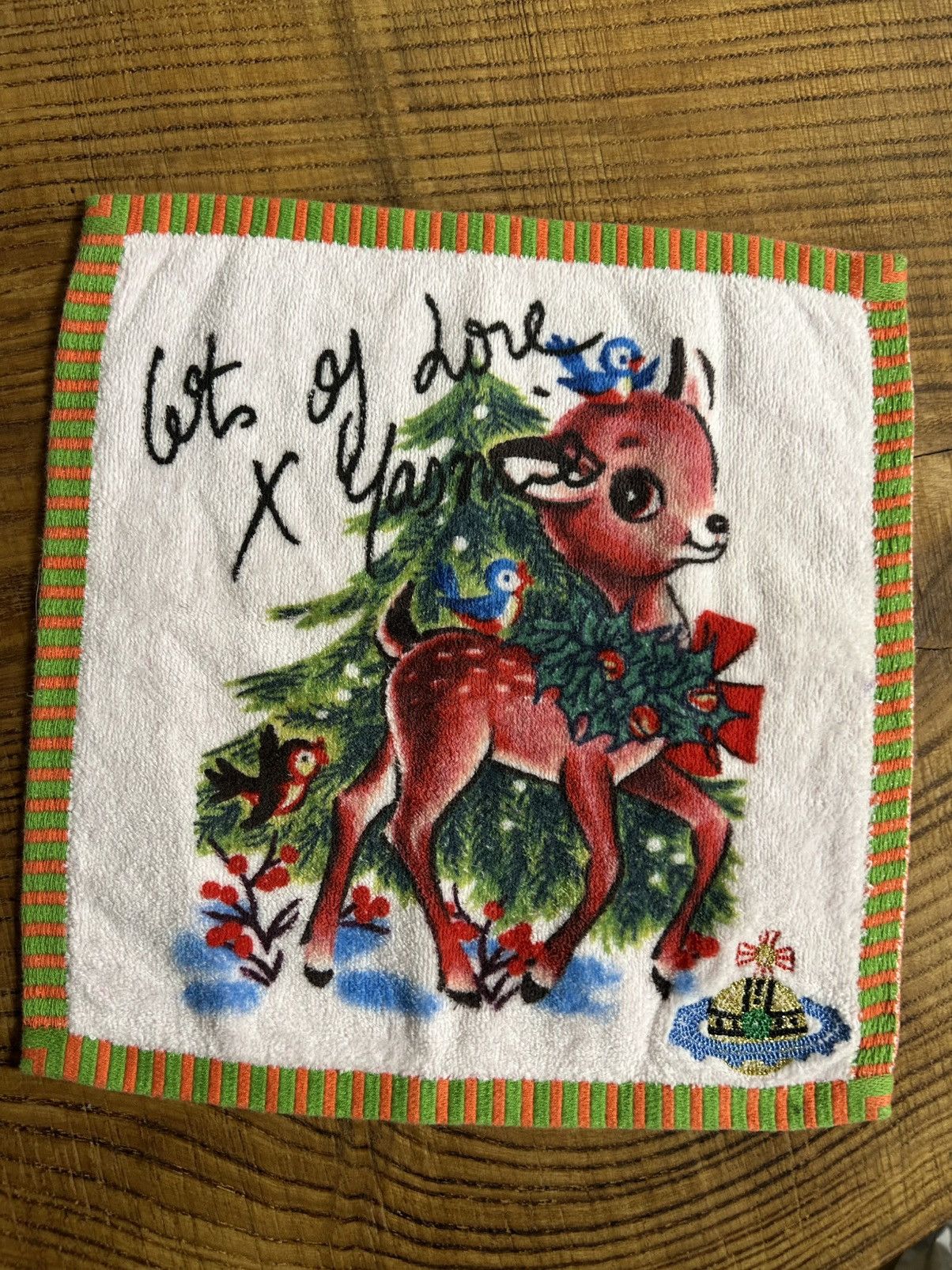 Vivienne Westwood BNWT Vivienne Westwood Floral Mini Hand Towel Handkerchief Size ONE SIZE - 10 Thumbnail