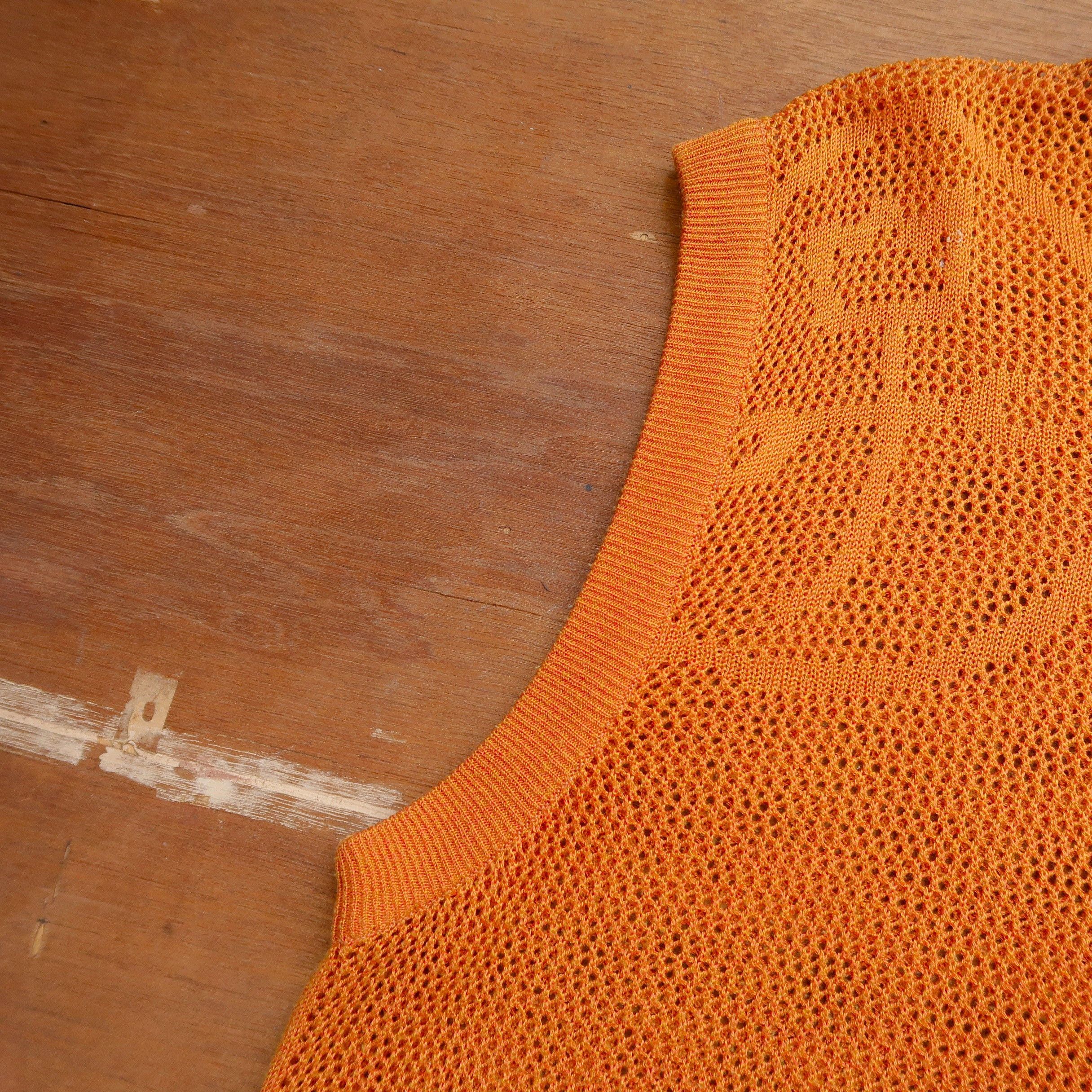 Japanese Brand 🔥RARE🔥1990s Castelbajac Psychedelic Mesh Knit Vest Size US L / EU 52-54 / 3 - 6 Thumbnail