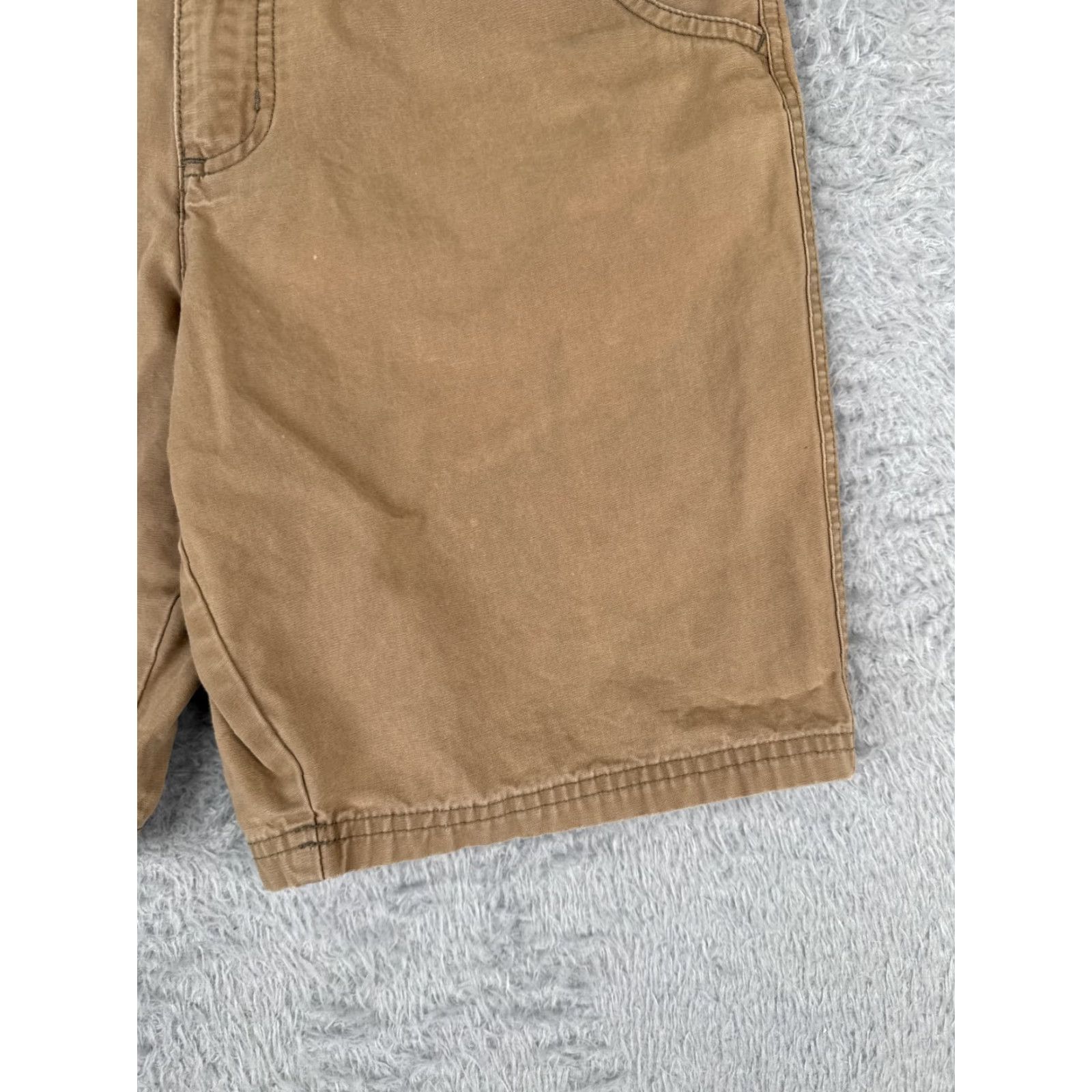 Vintage Vintage Columbia Women’s Shorts Size 6 Beige Cargo Pockets 100% Cotton Casual Hike Summer Size 28" / US 6 / IT 42 - 2 Thumbnail
